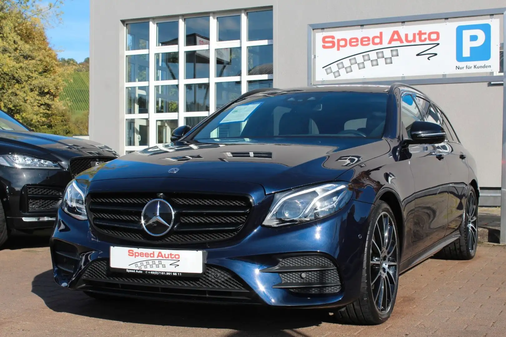 Mercedes-Benz E 450 4M/AMG/360°/BURMESTER/AHK/NIGHT/STANDH./20 Blau - 2