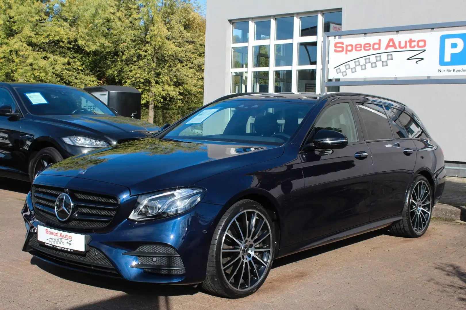 Mercedes-Benz E 450 4M/AMG/360°/BURMESTER/AHK/NIGHT/STANDH./20 Bleu - 1