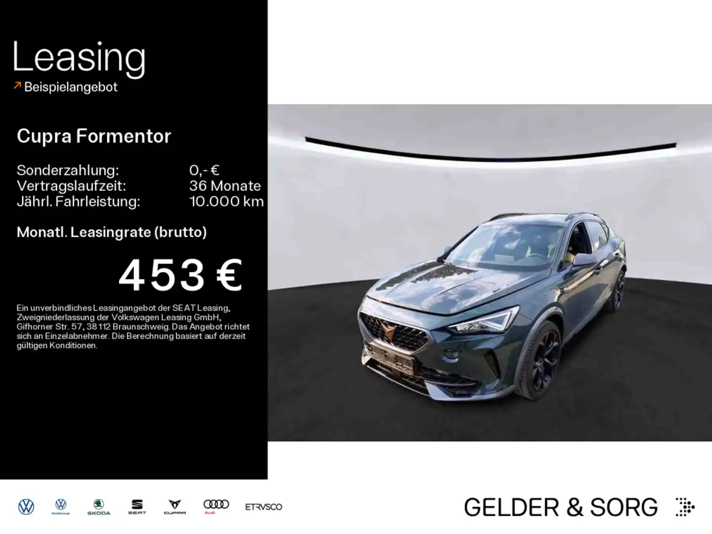 CUPRA Formentor Priority 1.4 e-HYBRID 360*AHK*Navi*ACC Verde - 1