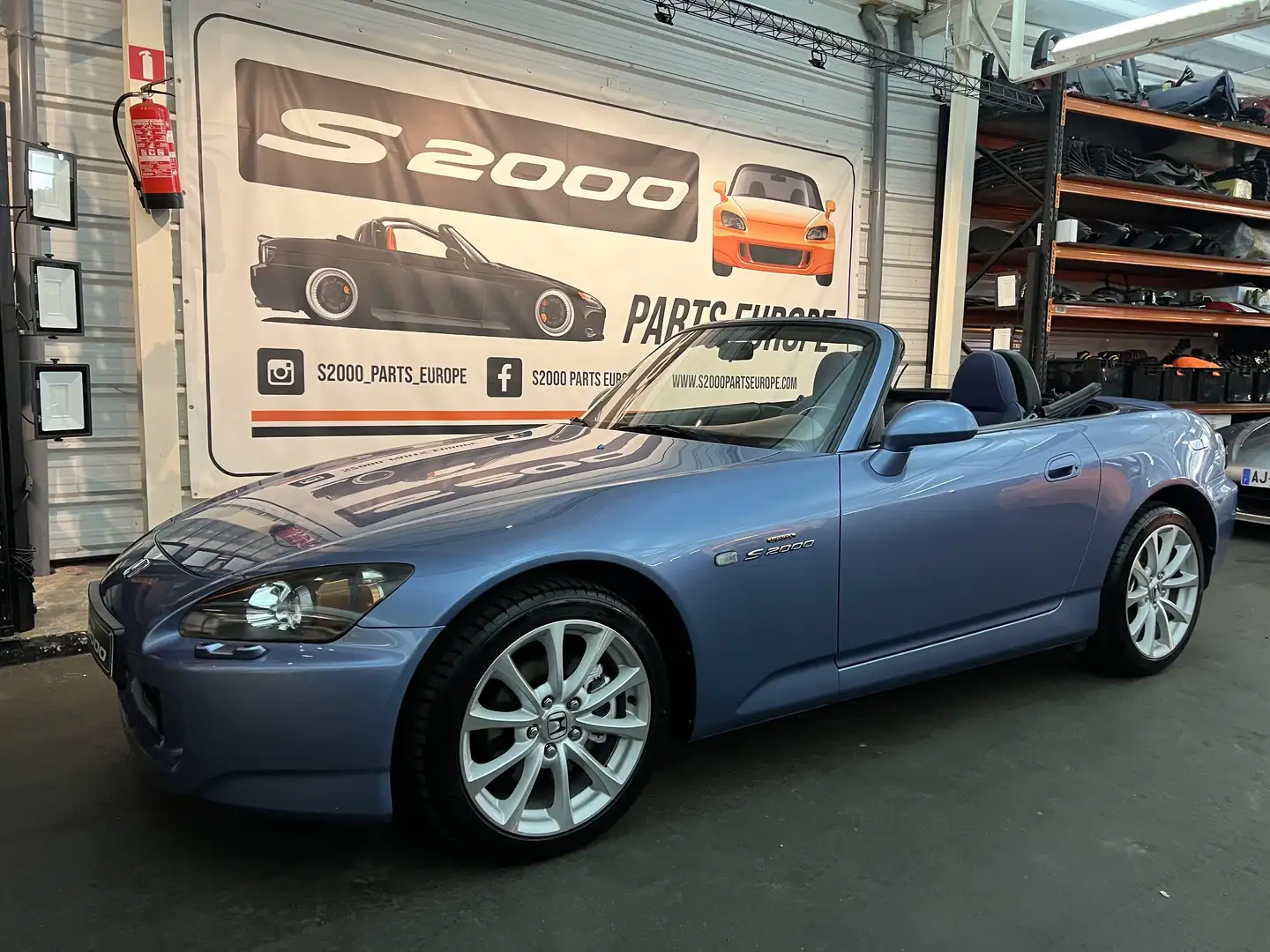 Honda S 2000 S2000 2.0i Nurburgring Edition Facelift VSA Modrá - 1