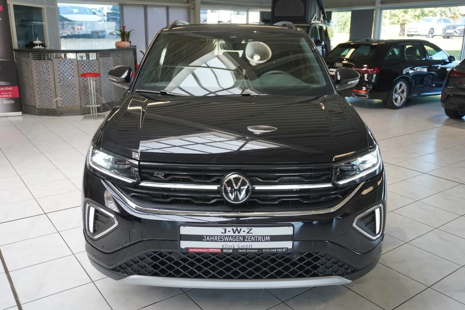 Volkswagen T-Cross R-Line 1.0 TSI DSG*MATRIX*KAMERA*NAVI* Schwarz - 2