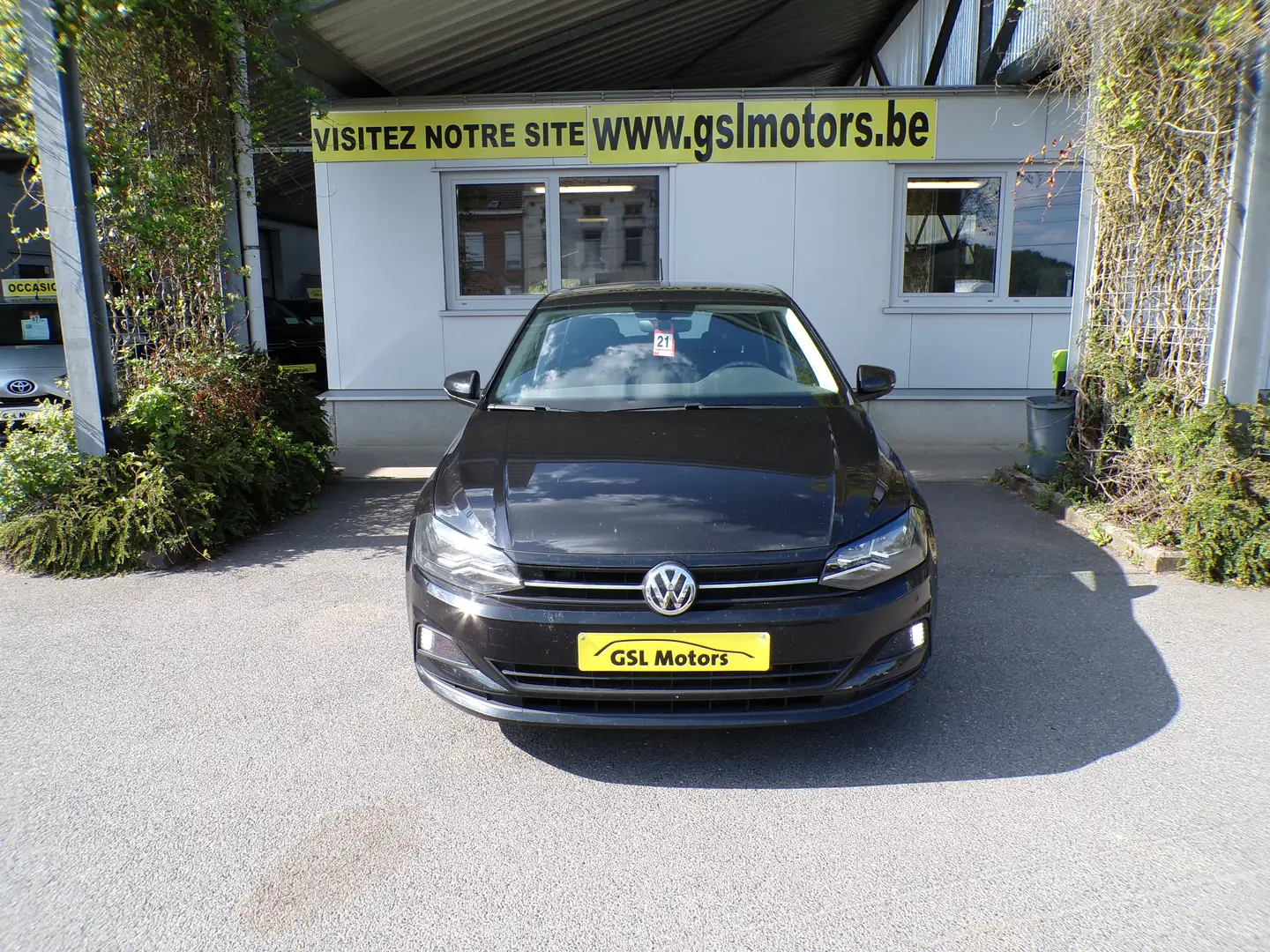 Volkswagen Polo 1.0 TSi 95cv noir 02/20 76130km Airco Capteurs USB Noir - 2