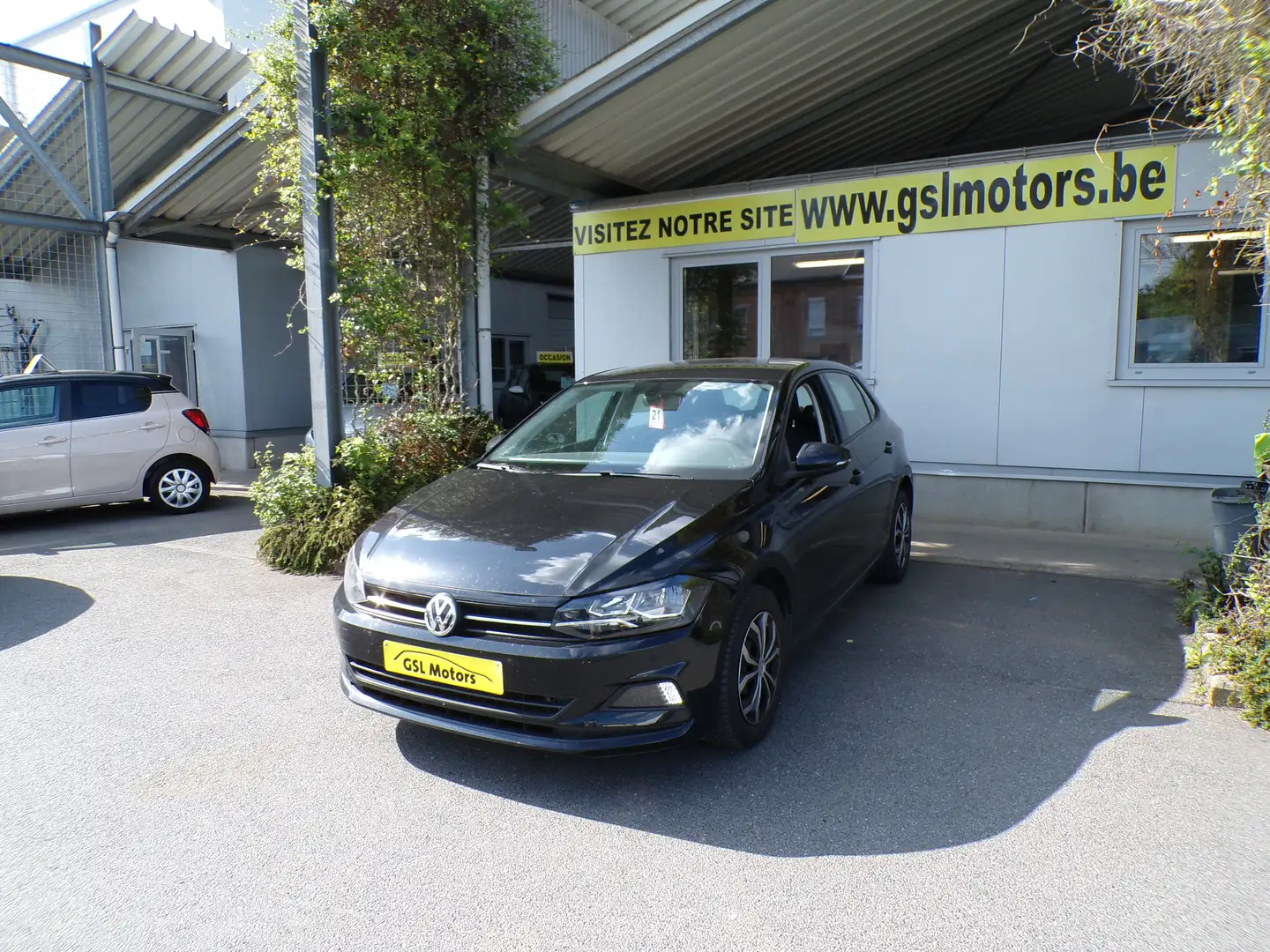 Volkswagen Polo 1.0 TSi 95cv noir 02/20 76130km Airco Capteurs USB Noir - 1