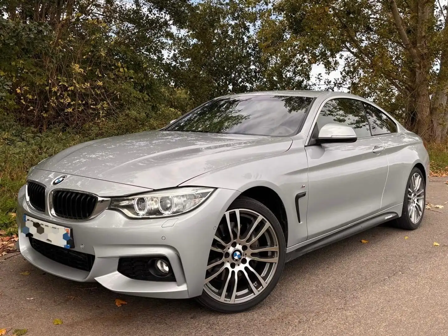 BMW 435 Coupe 435d xDrive 313 ch M Sport A Gris - 1