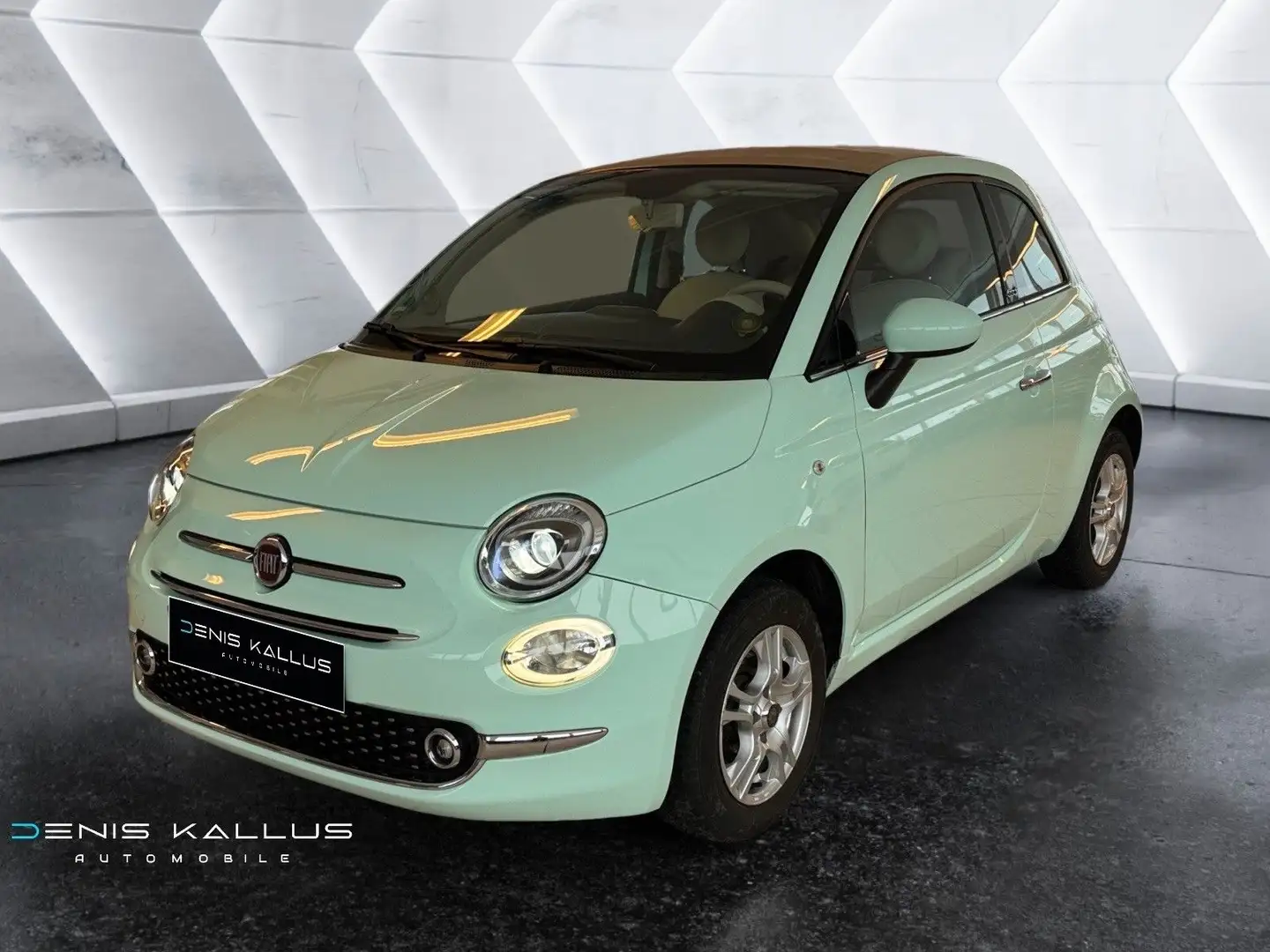 Fiat 500C 1.2 Lounge 4 Zylinder Grün - 1