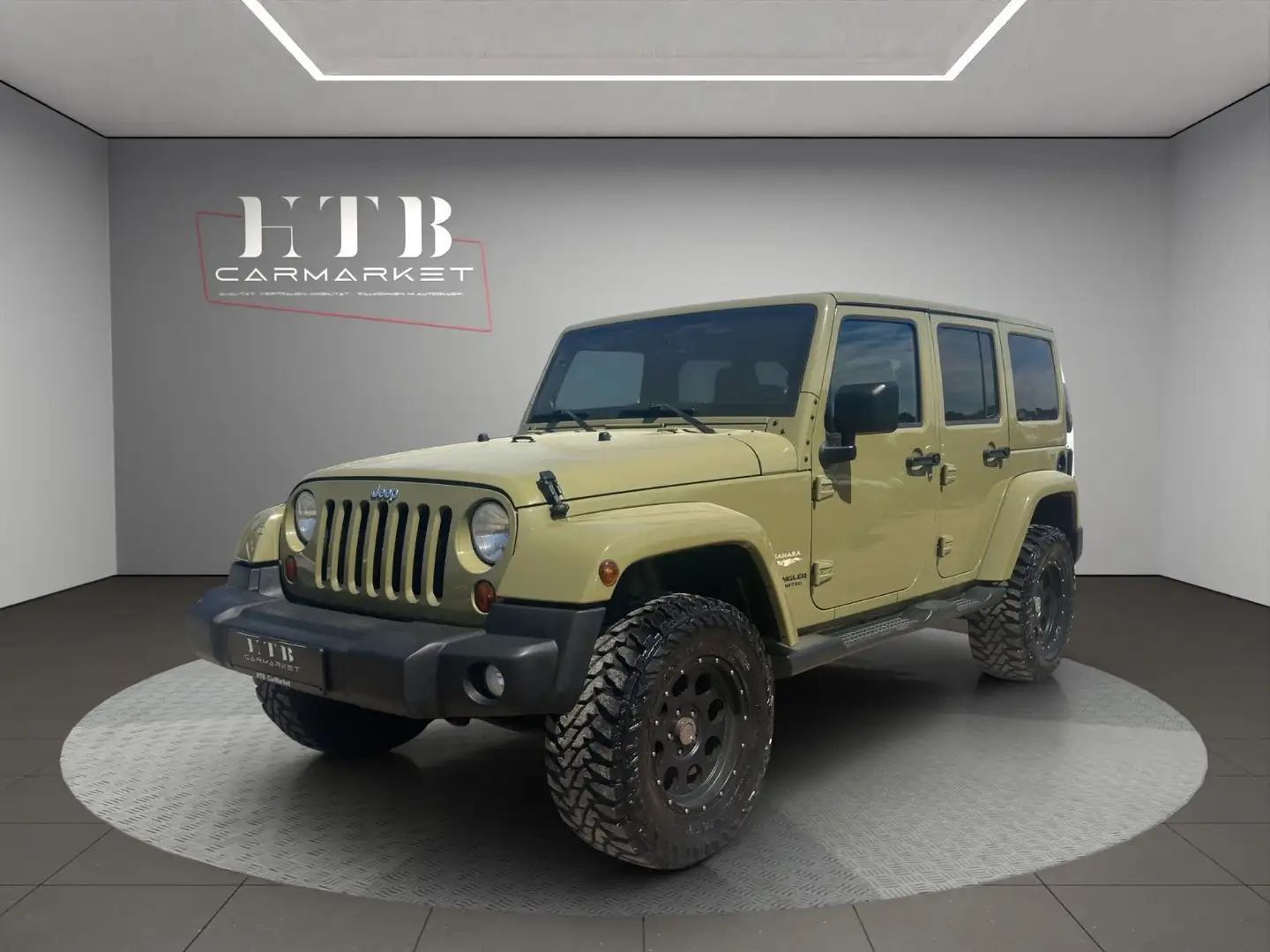 Jeep Wrangler Unlimited Sahara HardTop/Navi/Leder/Tem Zöld - 1