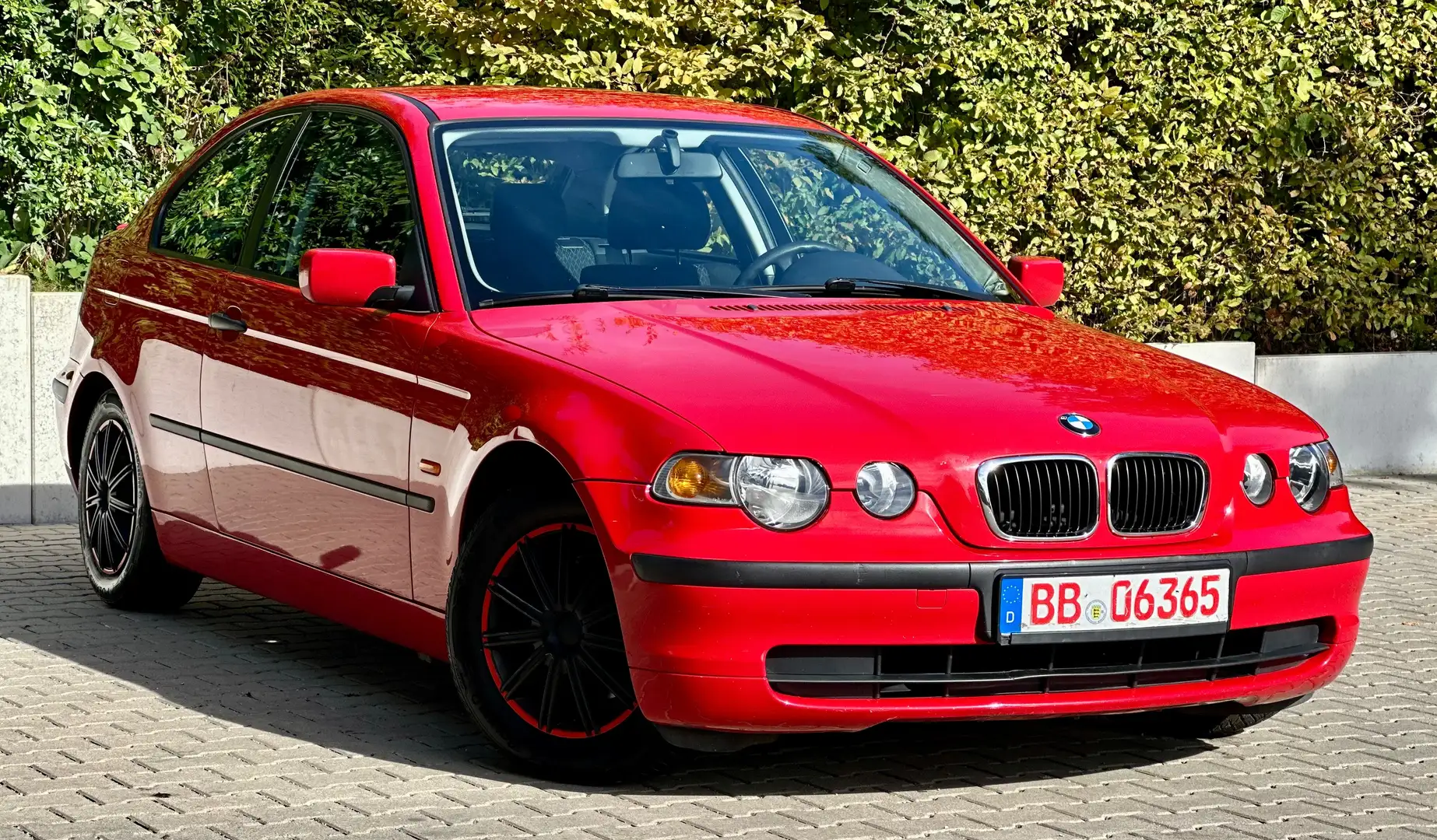 BMW 316 316ti+AUTOMATIK+TÜV NEU+SEHR SAUBER Rot - 2