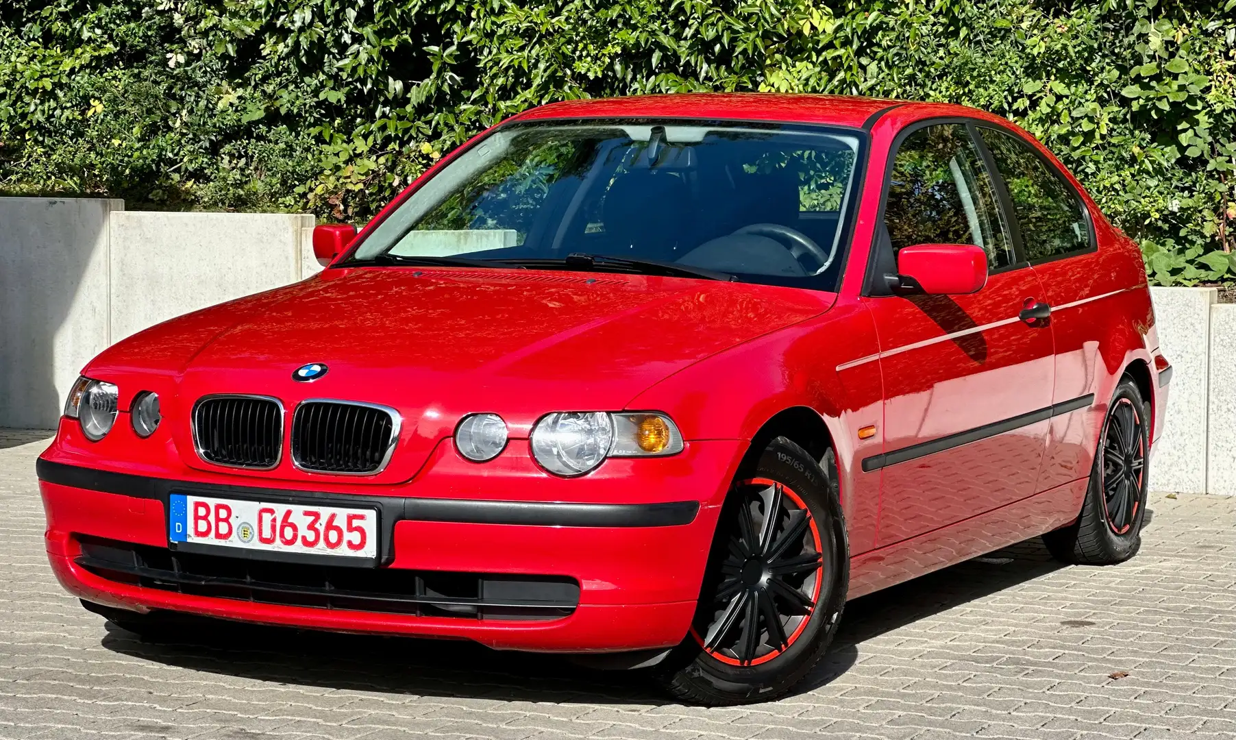BMW 316 316ti+AUTOMATIK+TÜV NEU+SEHR SAUBER Rot - 1