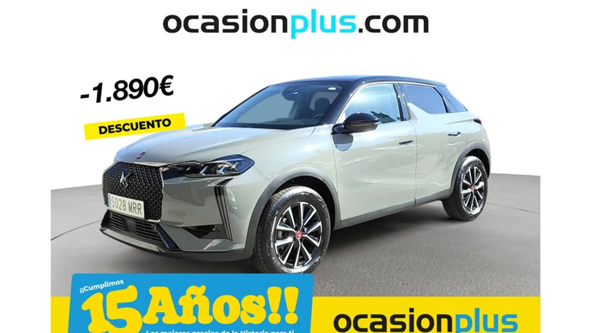 DS Automobiles DS 3 1.2 PureTech S&S Performance Line 130 Gris - 1
