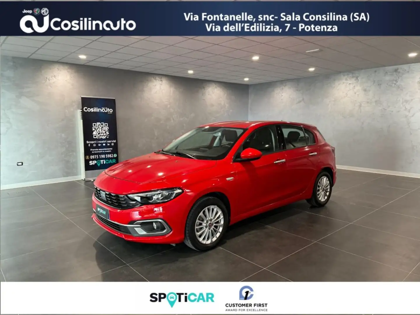 Fiat Tipo 5P 1.0 Benzina 100Cv City Life Rosso - 1