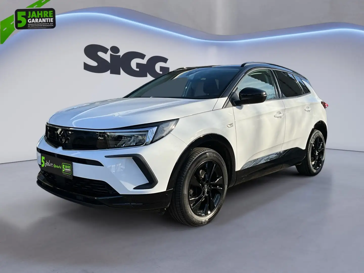 Opel Grandland 1.2 Turbo GS Line Automatik Navi DAB Wit - 2