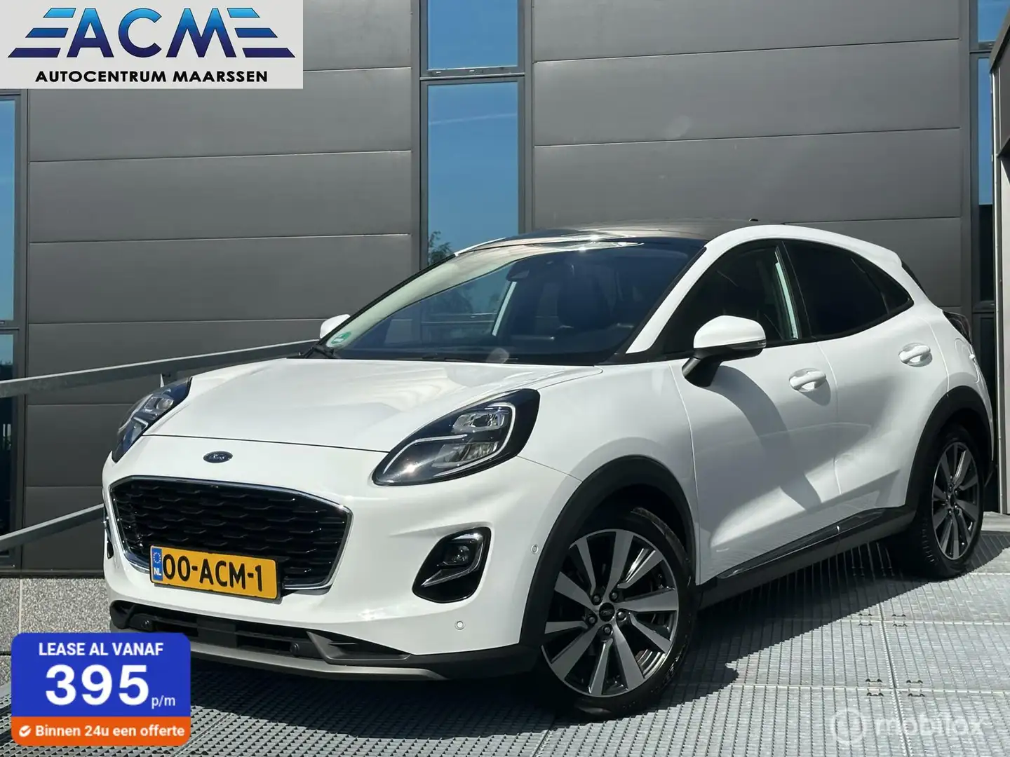 Ford Puma 1.0 EcoBoost Hybrid Blanc - 1