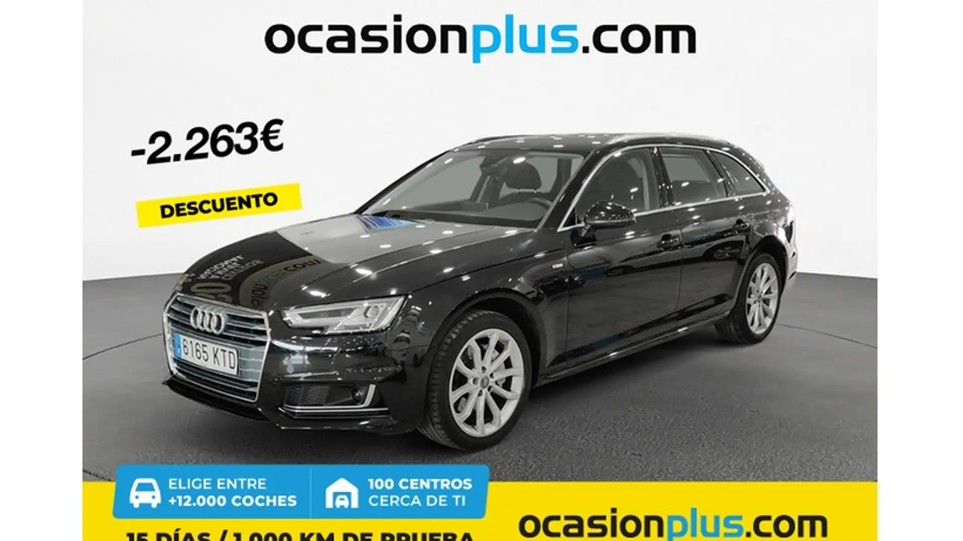 Audi A4 Avant 2.0TDI S line edition S tronic 140kW Negro - 1