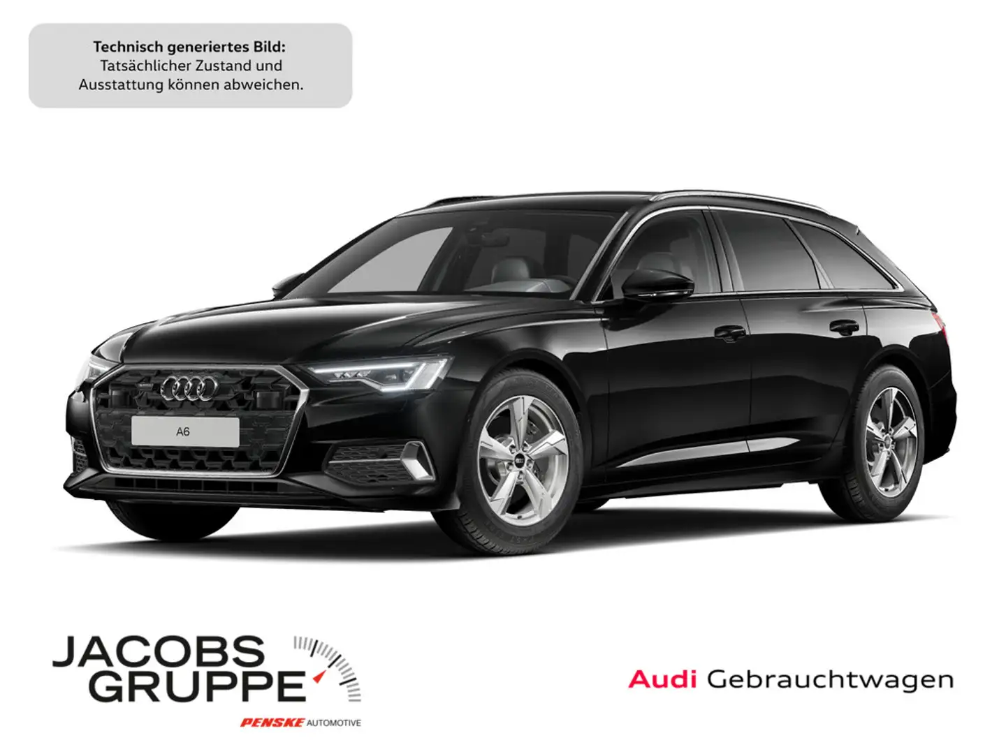 Audi A6 Avant 45 TFSI quattro advanced AHK/Pano/Matrix/Rückfahrkamera/Busin Schwarz - 1