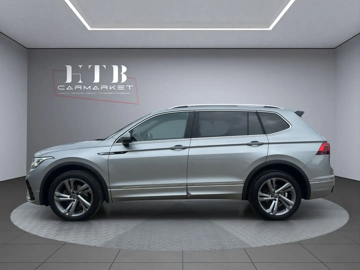 Volkswagen Tiguan Allspace R-Line 4Mot./HuD/AHK/LED/ACC/Har Argent - 2