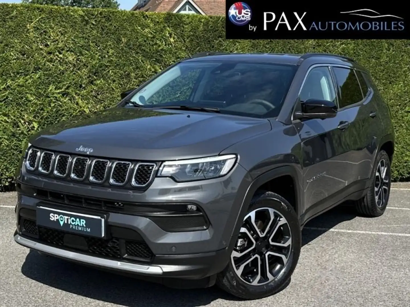 Jeep Compass 1.5 Turbo T4 130ch MHEV Limited 4x2 BVR7 Gris - 1