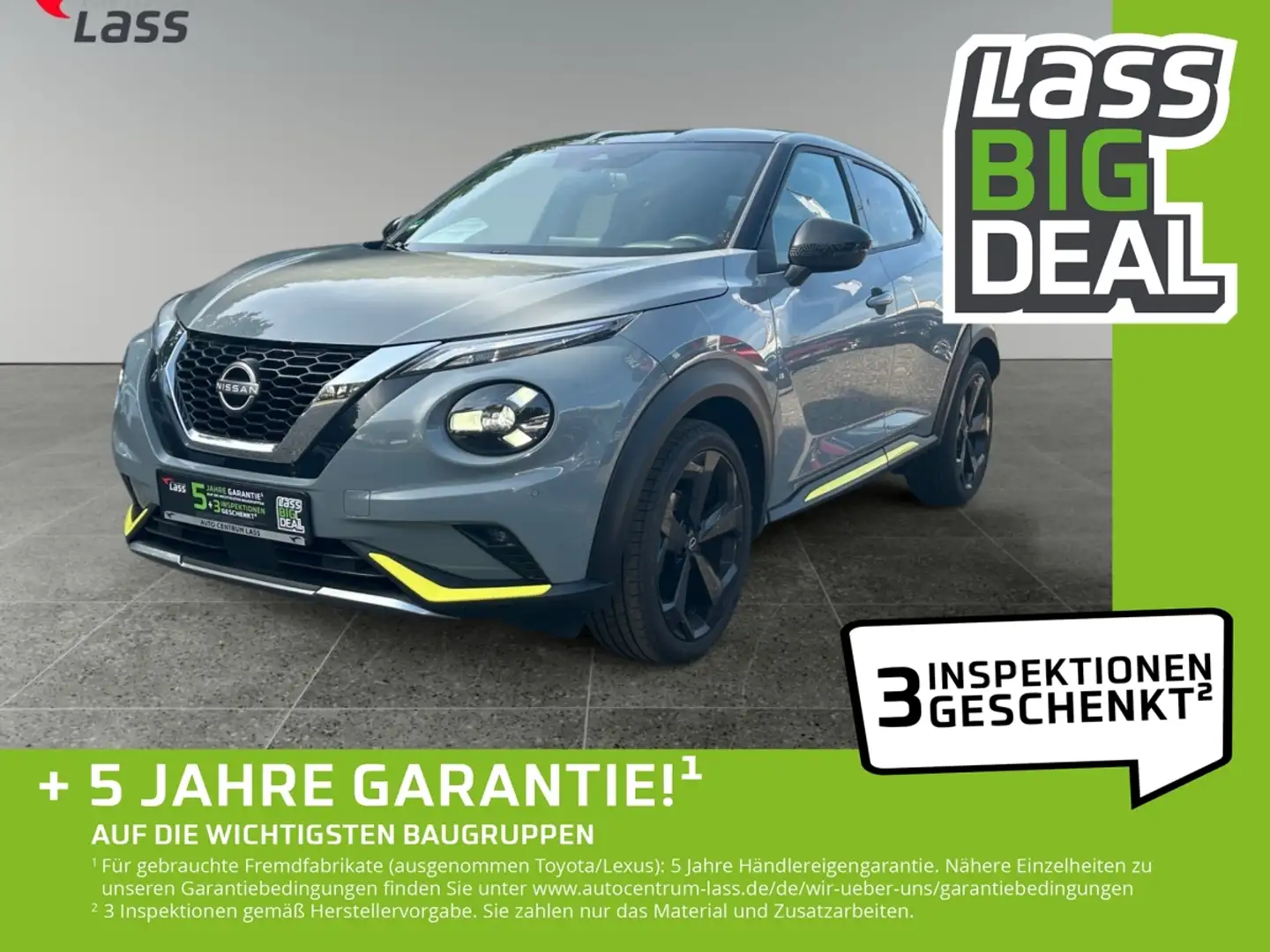 Nissan Juke 1.0 DIG-T  Kiiro NAVI+KLIMA+RÜCKFAHRKAMERA Grau - 1