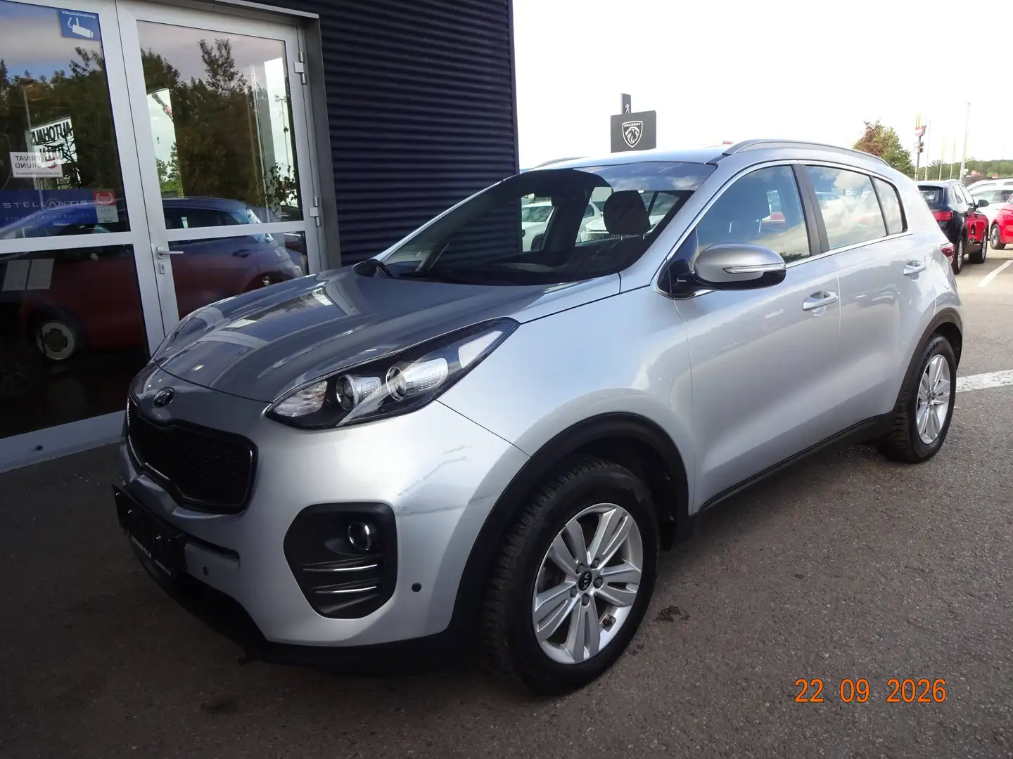 Kia Sportage 1.6 GDI ISG Silber Silber - 2