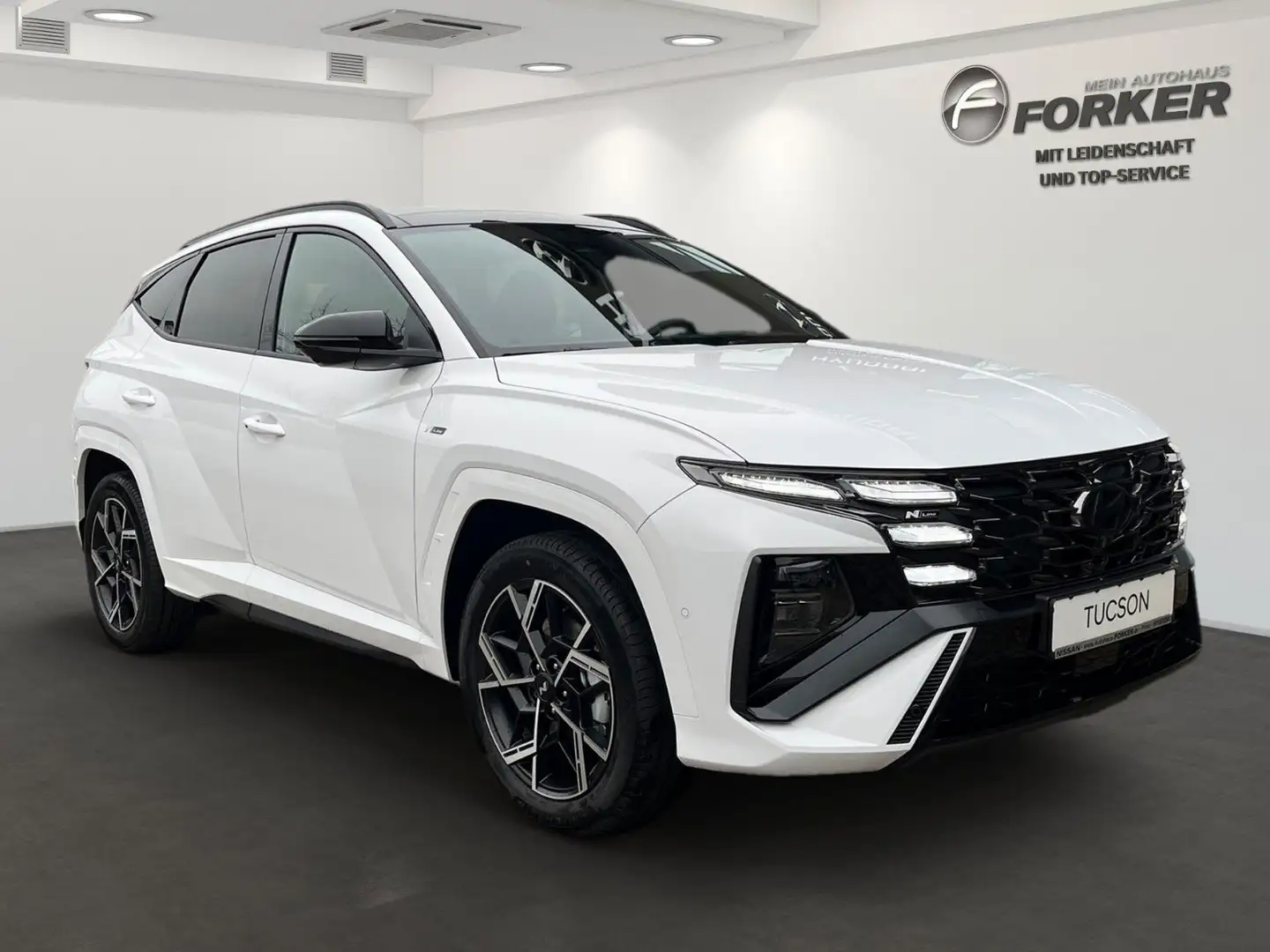 Hyundai TUCSON N Line X Voll +++ BLACK DEAL November Weiß - 2