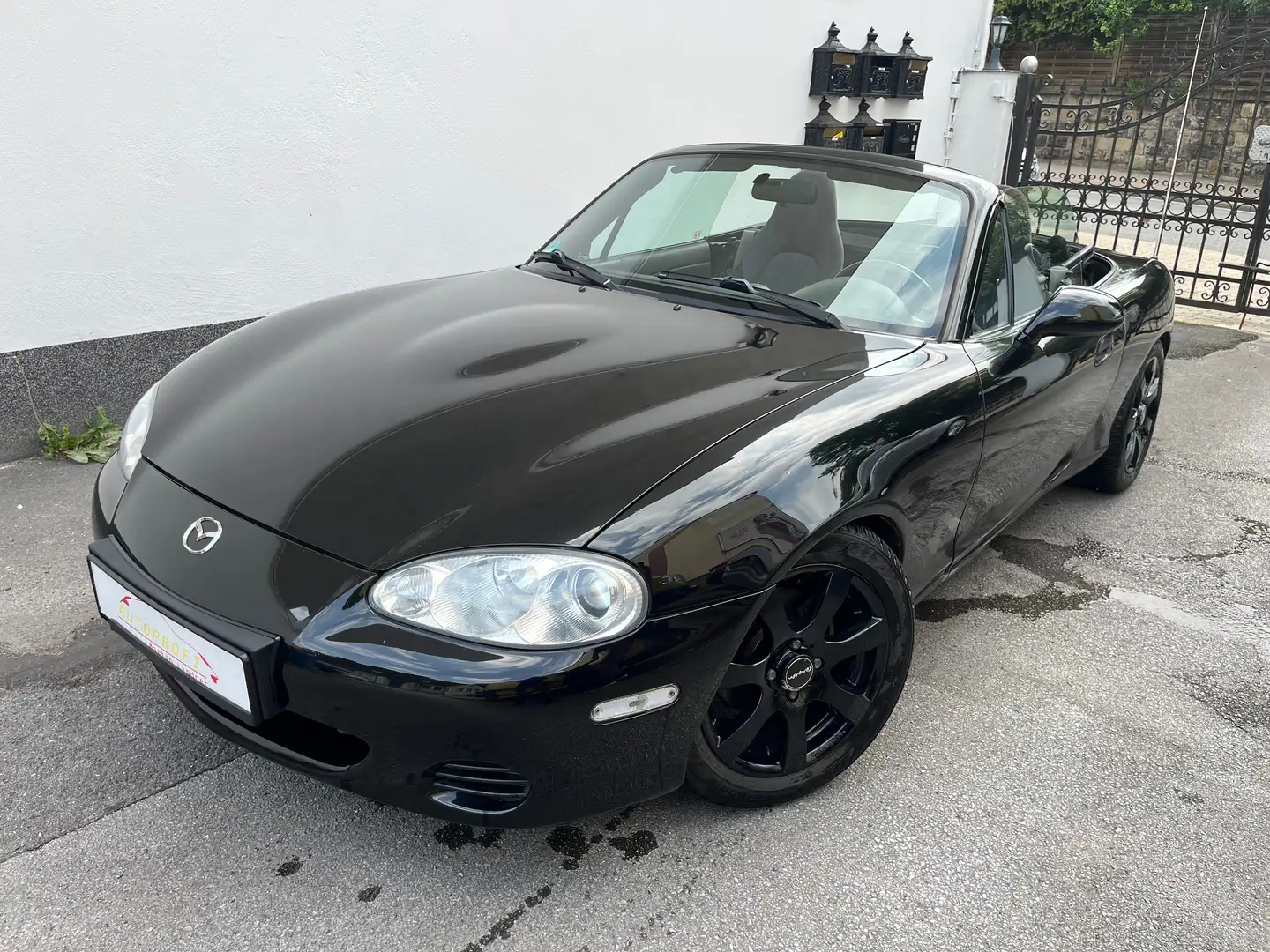 Mazda MX-5 1.6i 16V Tiefer Breiter Härter Czarny - 1
