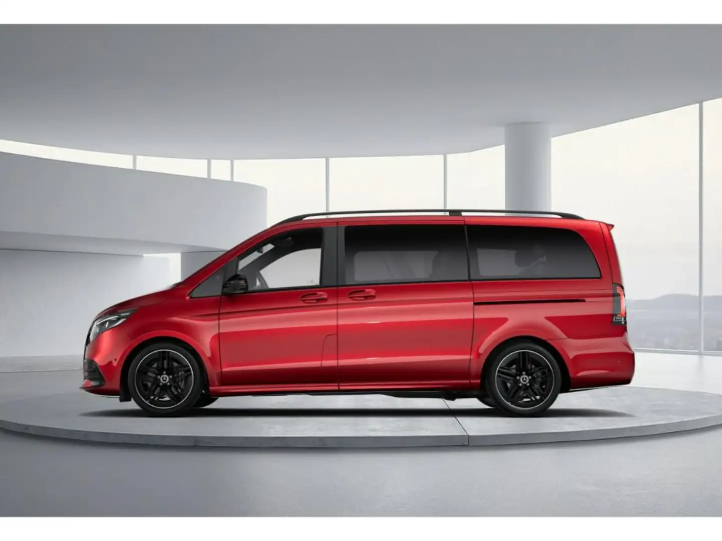 Mercedes-Benz V 250 d AVANTGARDE AMG MBUX+360°+M-LED+Night+ Red - 2