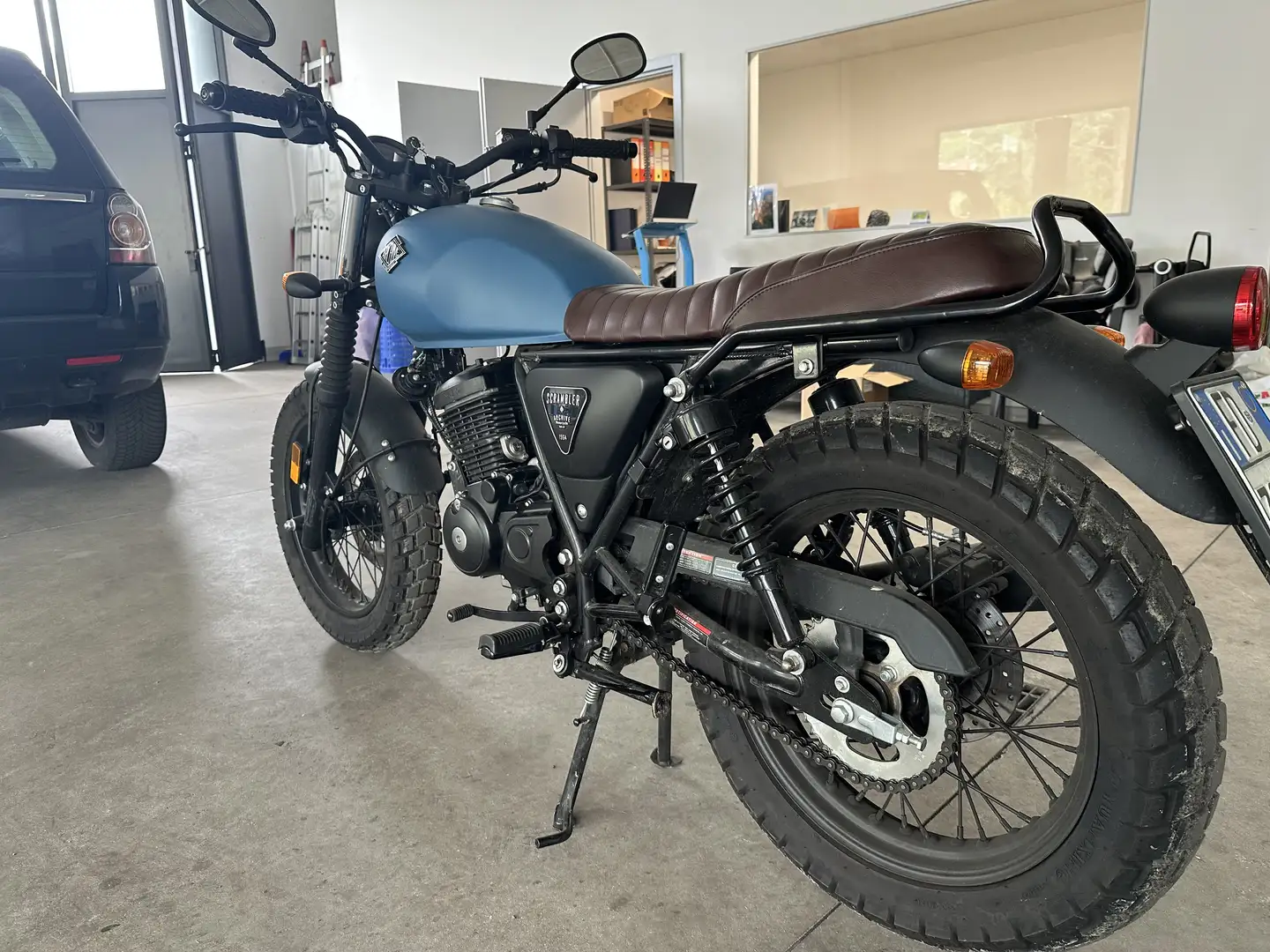 Archive Motorcycle Scrambler 125 blu - 1