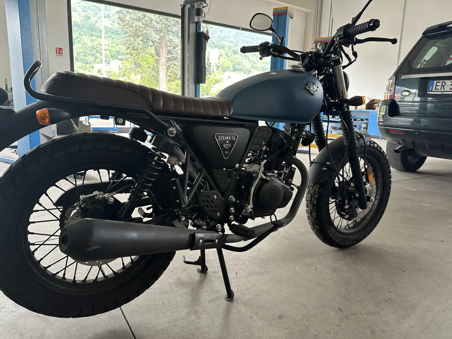 Archive Motorcycle Scrambler 125 blu - 2