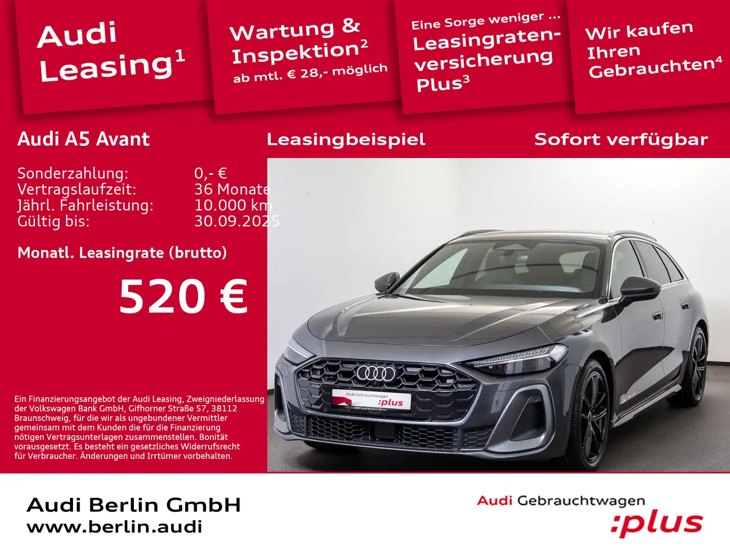 Audi A5 TFSI S tronic Vert - 1