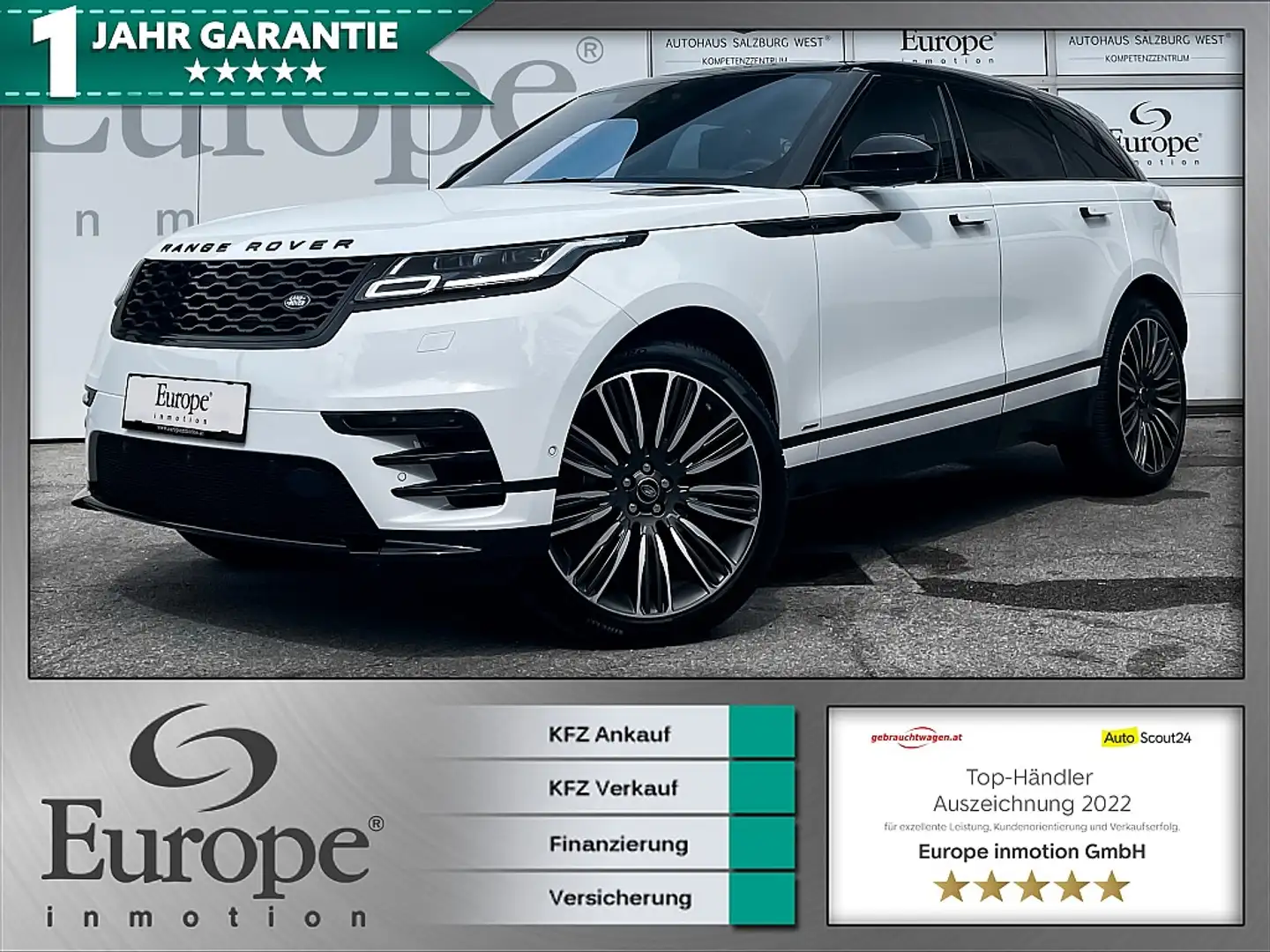 Land Rover Range Rover Velar P250 Allrad R-Dynamic HSE Aut. Weiß - 1