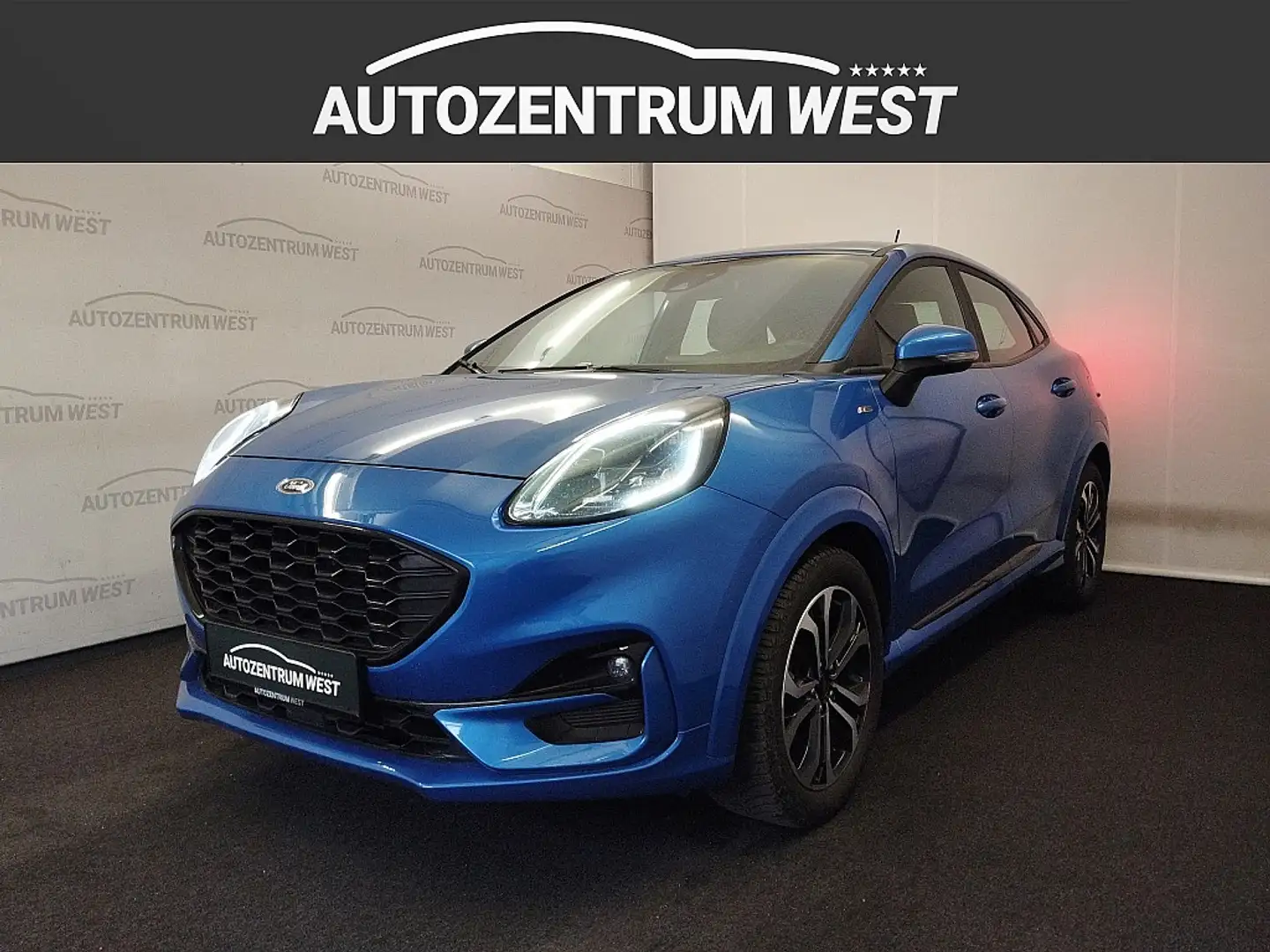 Ford Puma 1,0 EcoBoost *ST-Line* Blau - 1