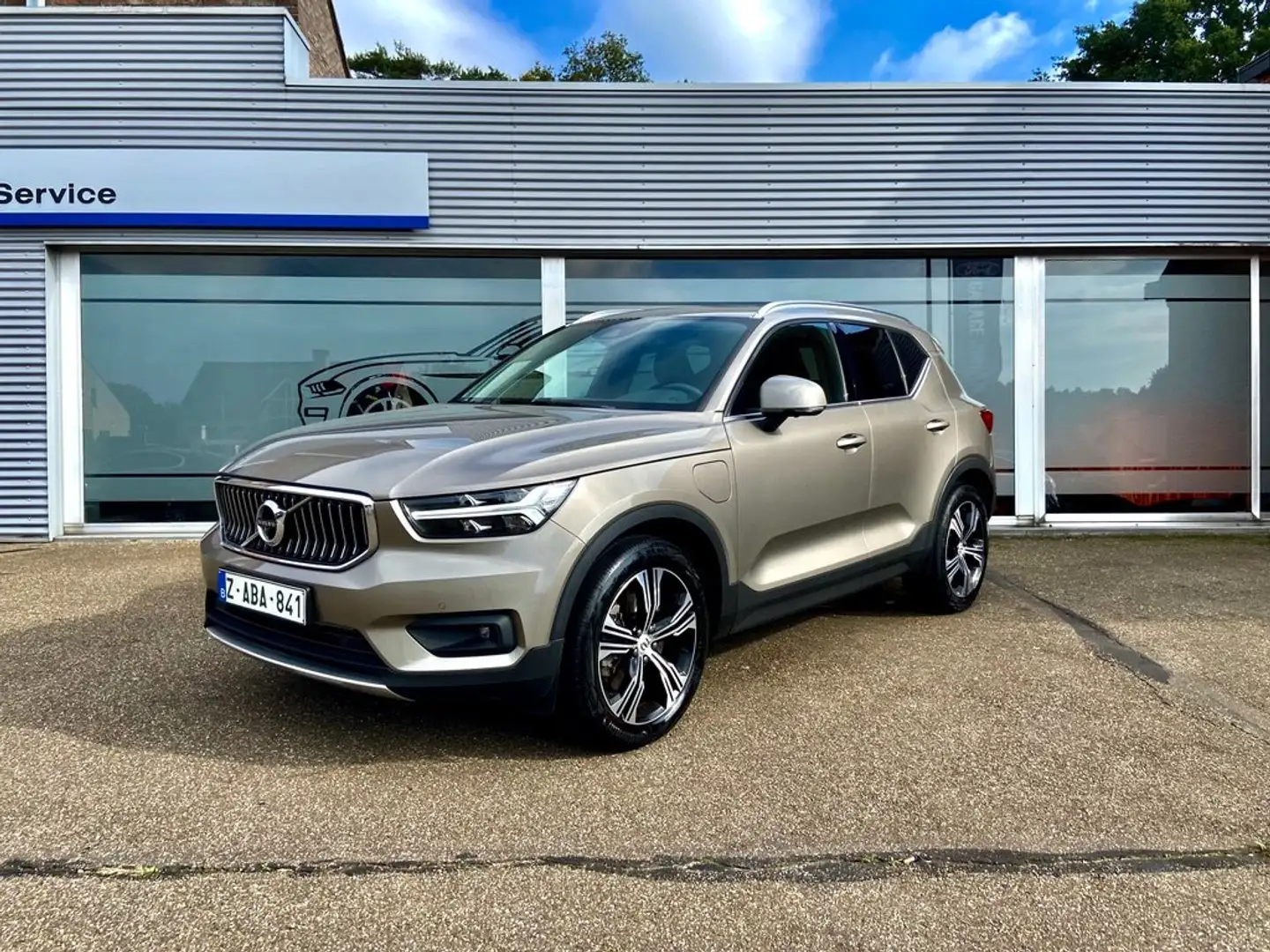 Volvo XC40 XC40 T4 PHEV Inscription-Pano dak-1e Eig- Garantie Beige - 1