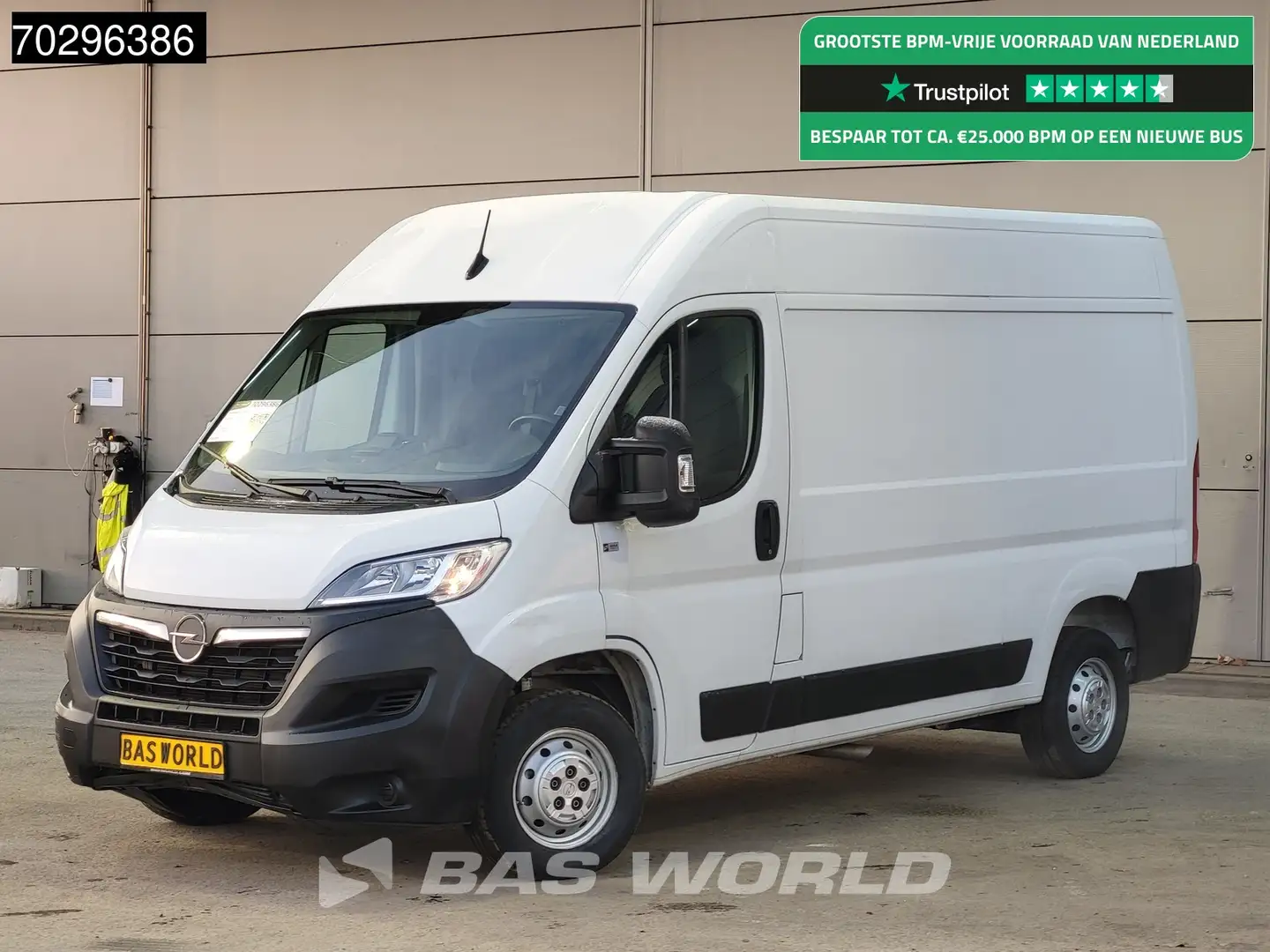 Opel Movano 120PK L2H2 Airco Cruise Euro6 L2 Airco Cruise cont Wit - 1