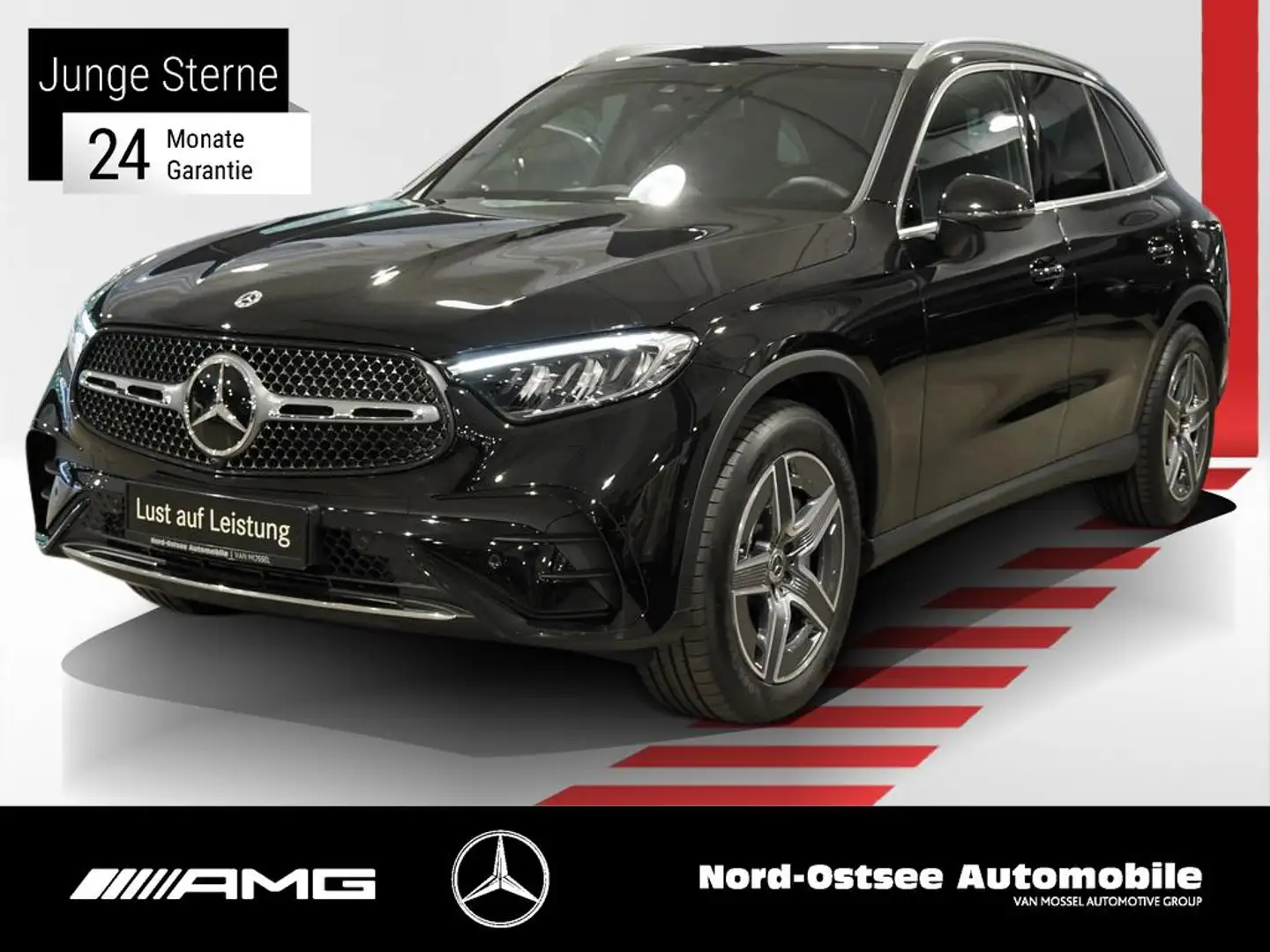 Mercedes-Benz GLC 300 d 4M AMG KAMERA AHK DISTRONIC KEYLESS Noir - 1