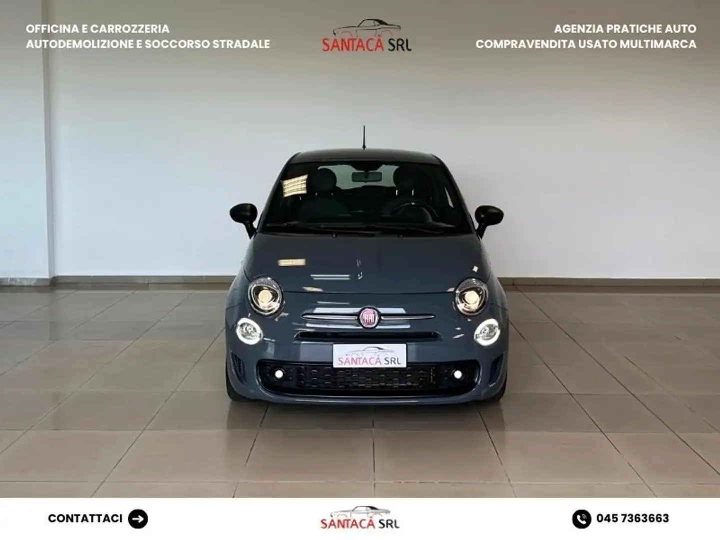 Fiat 500 500 1.0 hybrid Connect 70cv Gris - 2