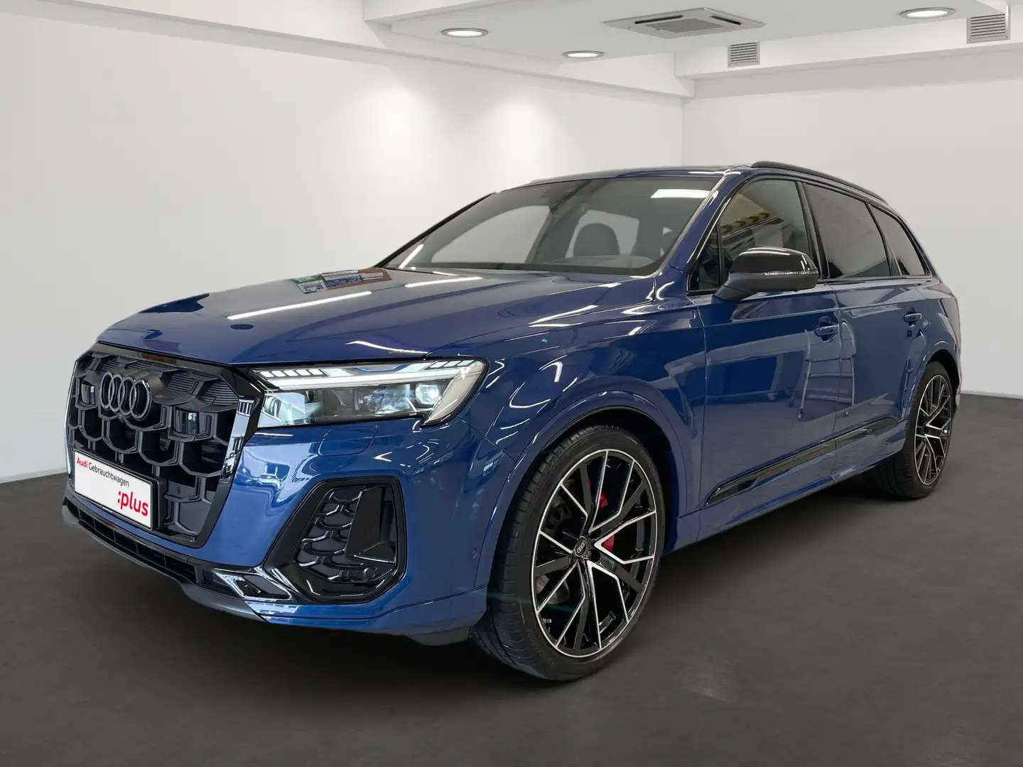 Audi Q7 50 TDI quattro S line *7-SITZER*AHK*B&O*PANO*MATRI Blau - 2