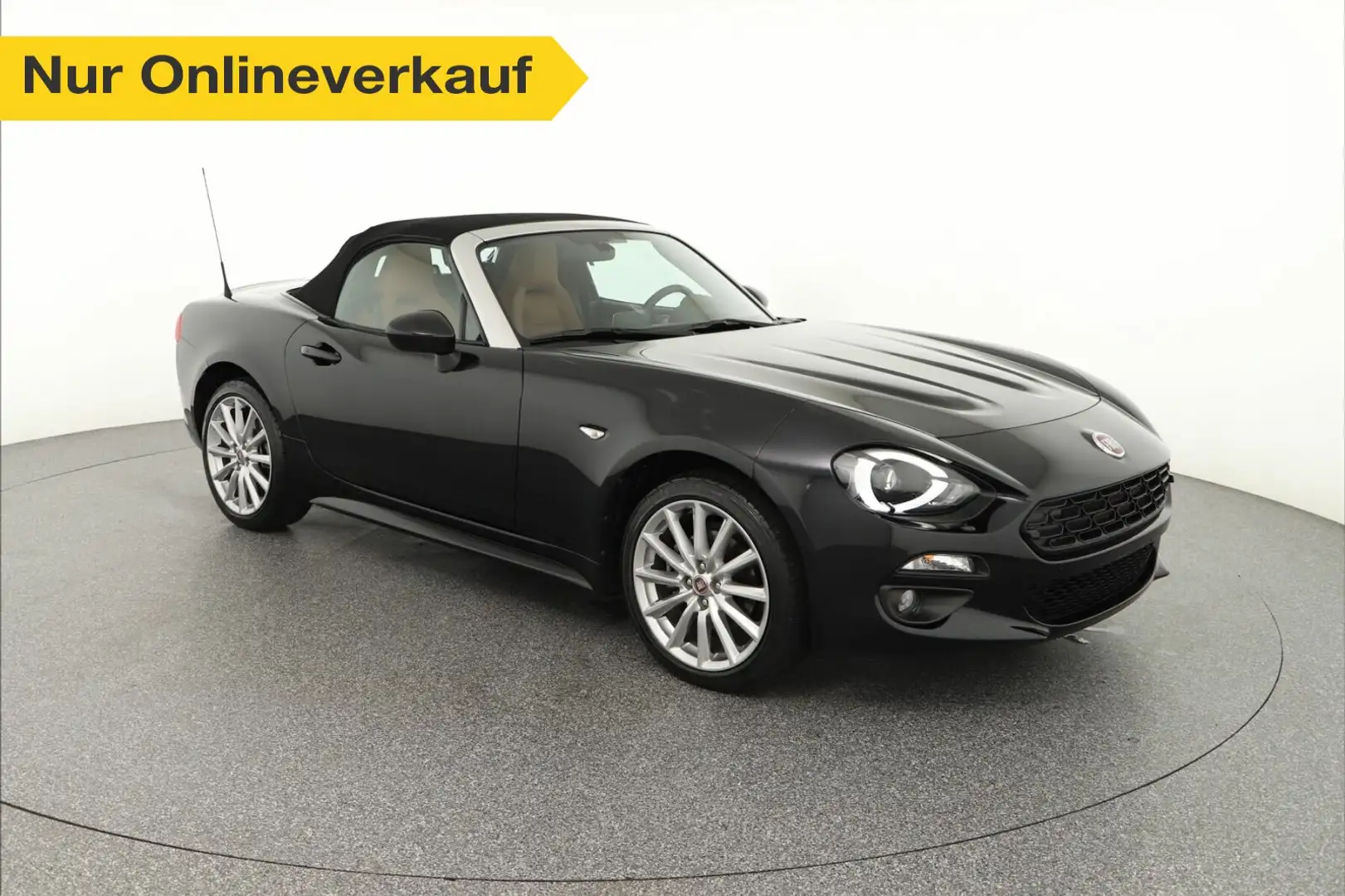 Fiat 124 Spider 124 Spider 1.4 MultiAir Turbo Lusso LEDER+NAVI+ Schwarz - 1