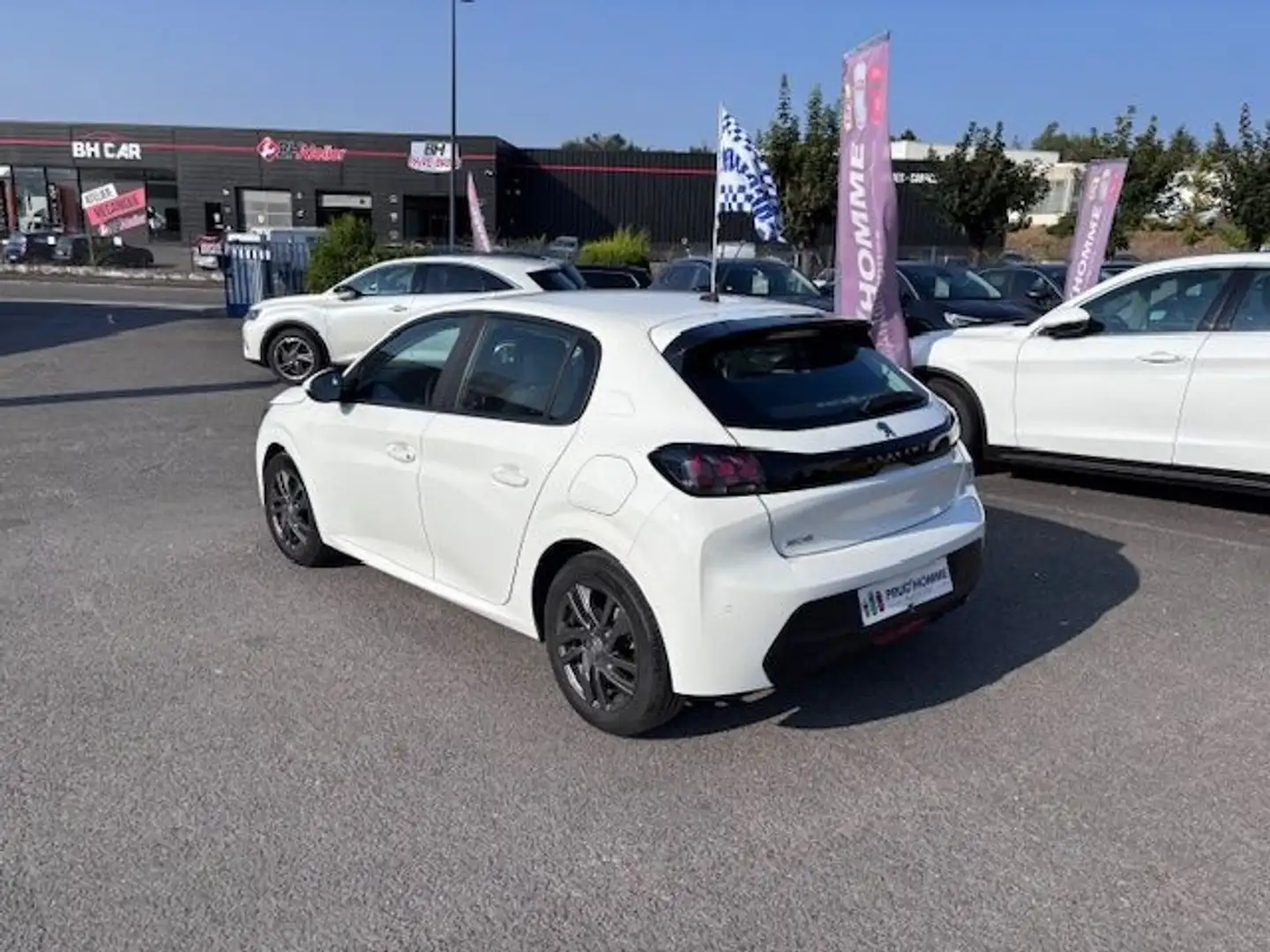 Peugeot 208 1.2 PURETECH 100CH S\u0026S ACTIVE BUSINESS Blanc - 2