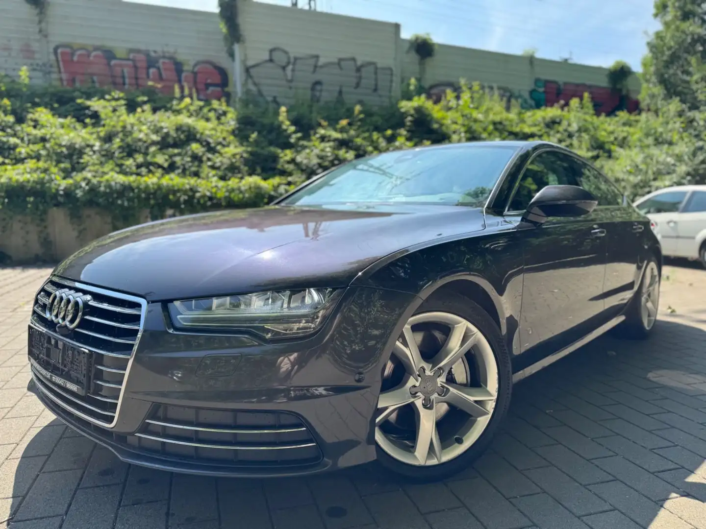 Audi A7 Sportback 3.0 QUATTRO S-LINE/H-UP/2xCAM*VOLL* Gris - 1