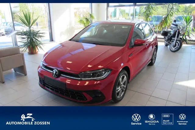 Volkswagen Polo 1.0 TSI R-Line (EURO 6d) Autom./Klima/LED/BC Sitzhzg./MF-Lenkrad/Chrompaket/eFH./NSW/Radioempfang digital (DAB+)