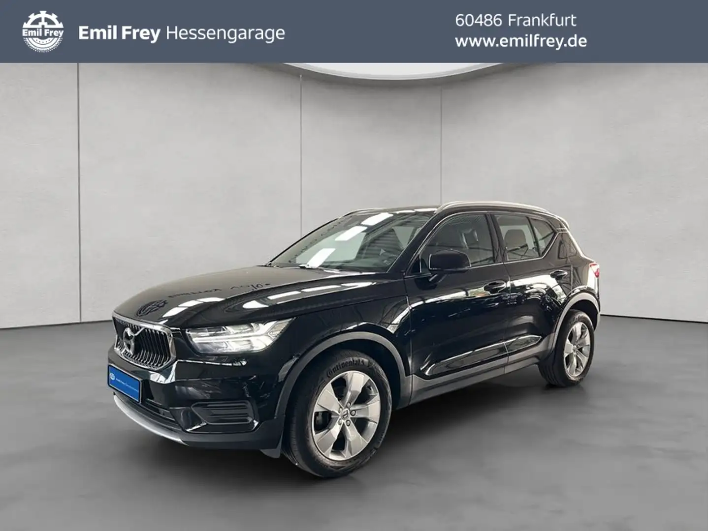 Volvo XC40 XC40 T3 Momentum-Pro Aut Vollleder Navi LED Kamera Schwarz - 1