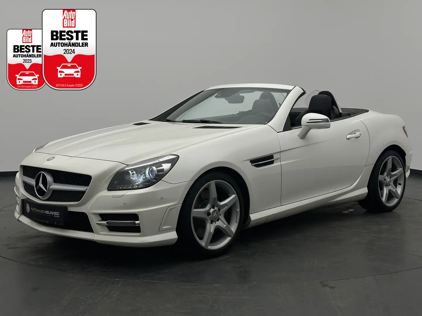 Mercedes-Benz SLK 250 SLK 250 7G-TRONIC AMG +H/K+ILS+LEDER+SCARF+NAVI+ Wit - 1