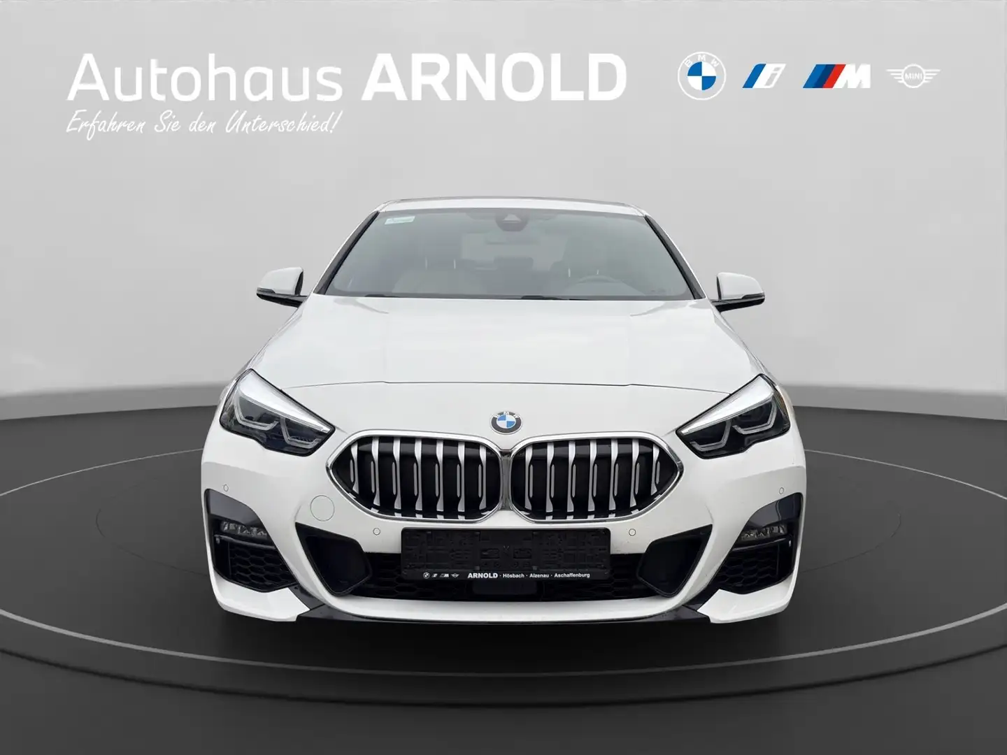 BMW 218 d Gran Coupé M Sport Tempomat Sitzhzg. Weiß - 2