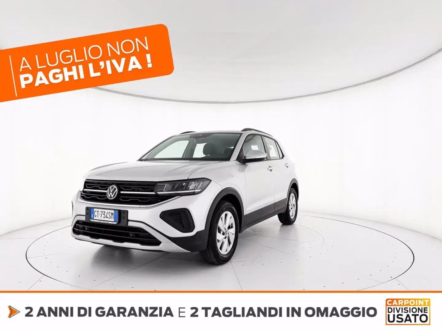 Volkswagen T-Cross 1.0 tsi life 95cv Grigio - 1