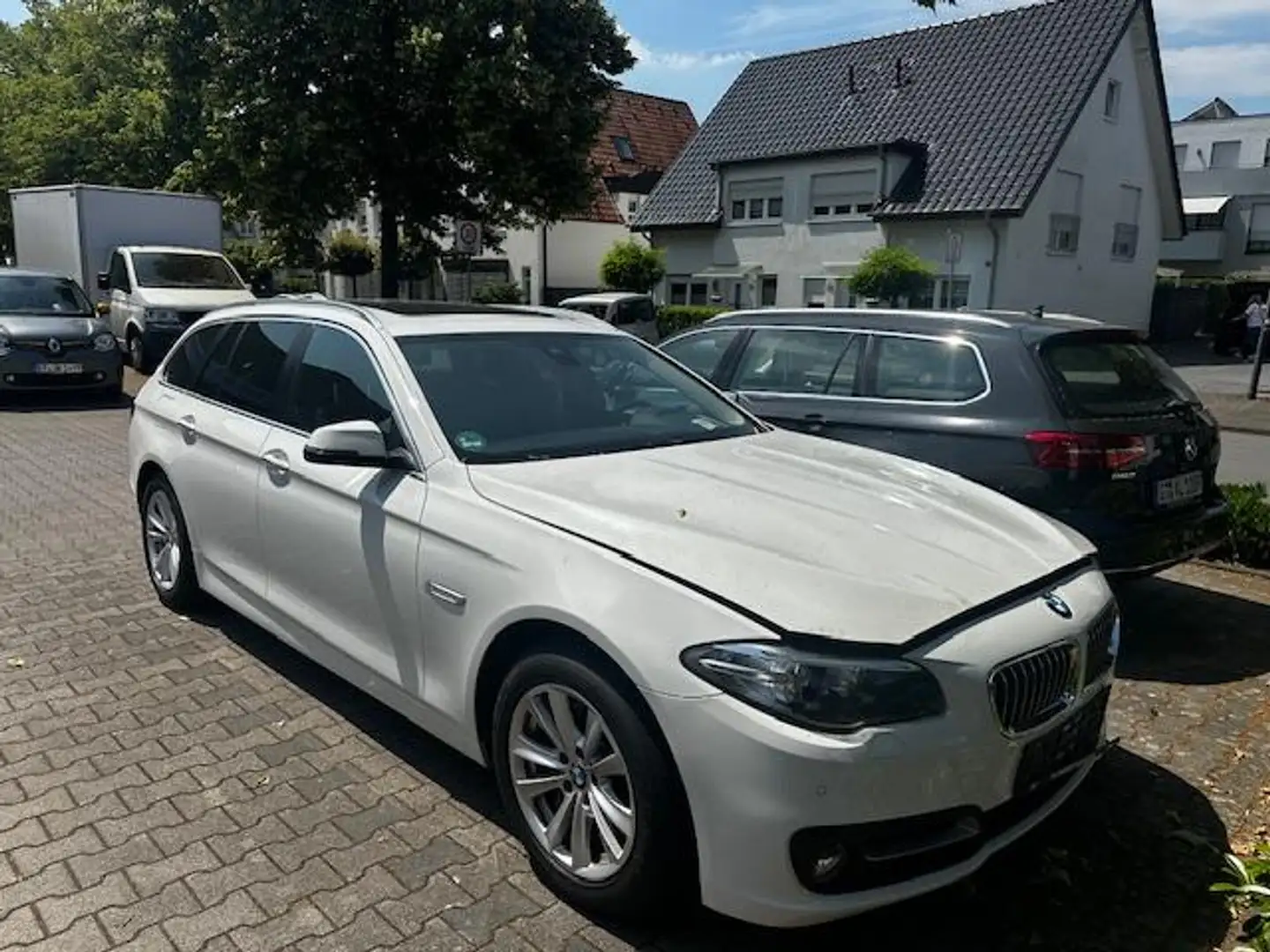 BMW 525 d touring Leder /Panno/ Weiß - 1
