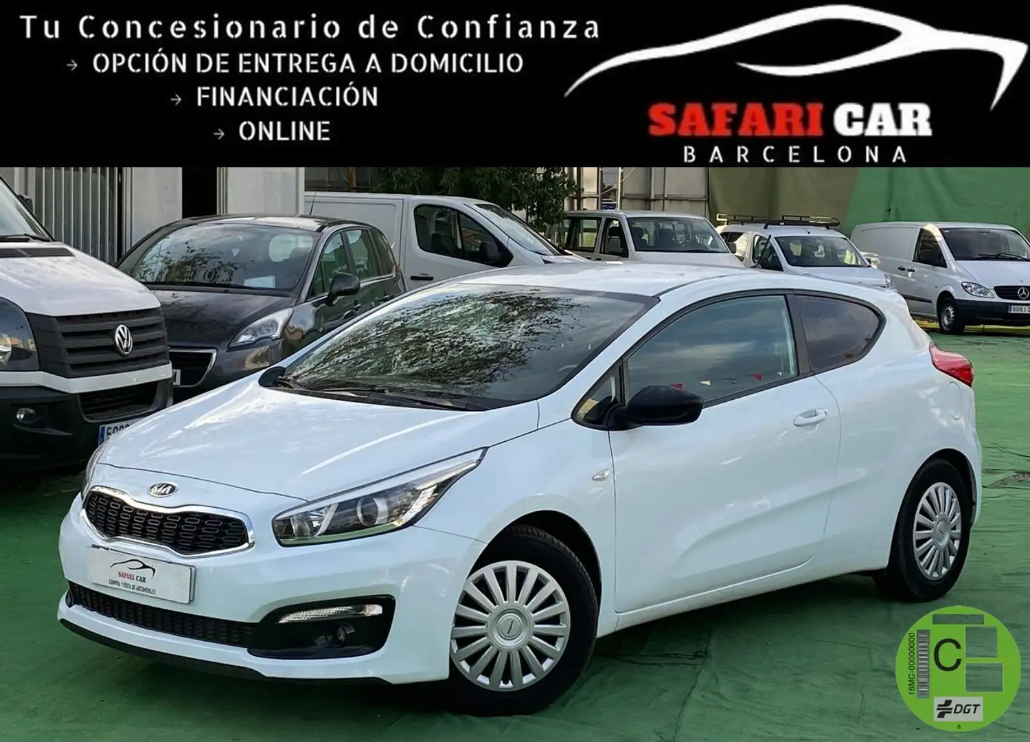 Kia Ceed / cee'd 1.4 CVVT Tech Blanc - 1