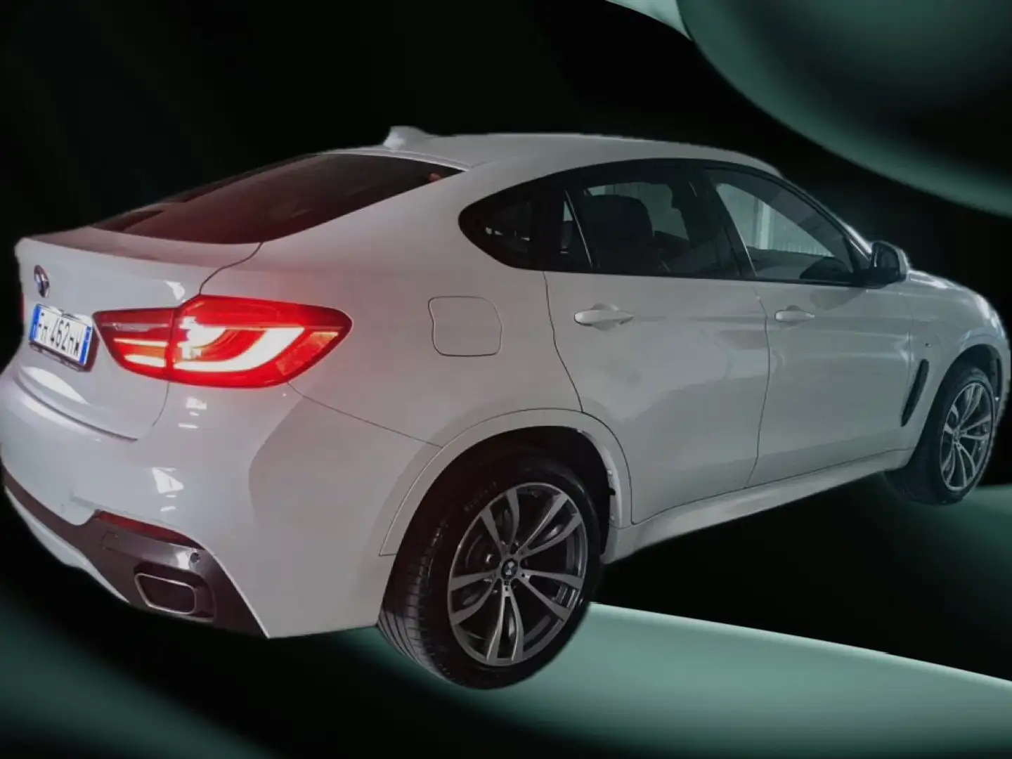 BMW X6 X6 F16xdrive30d Msport 249cv auto Bianco - 1