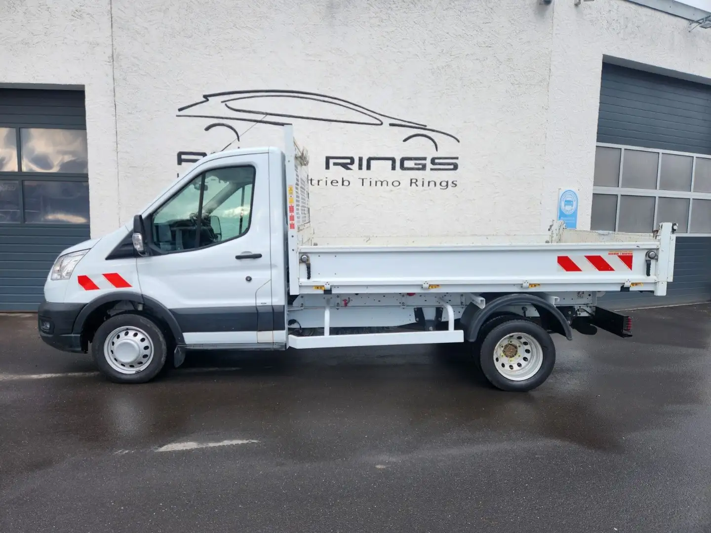 Ford Transit Kipper 470 L2 AHK/Klima/3,5T/Doppelberei Weiß - 2