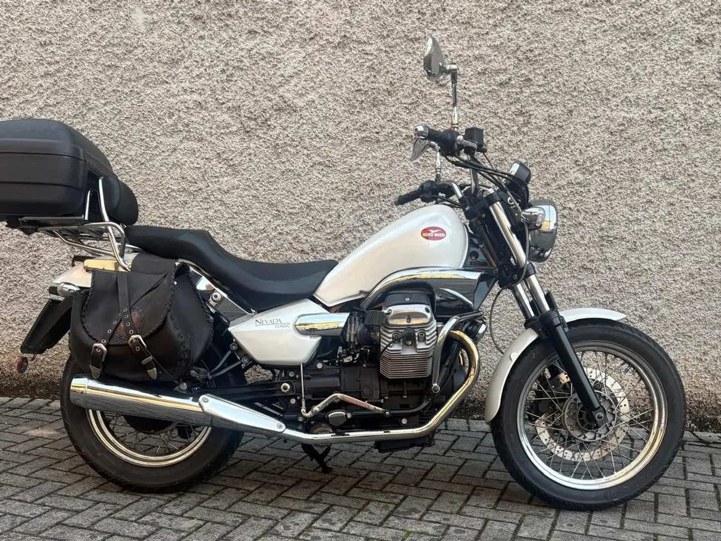 Moto Guzzi Nevada 750 Classic Blanco - 2