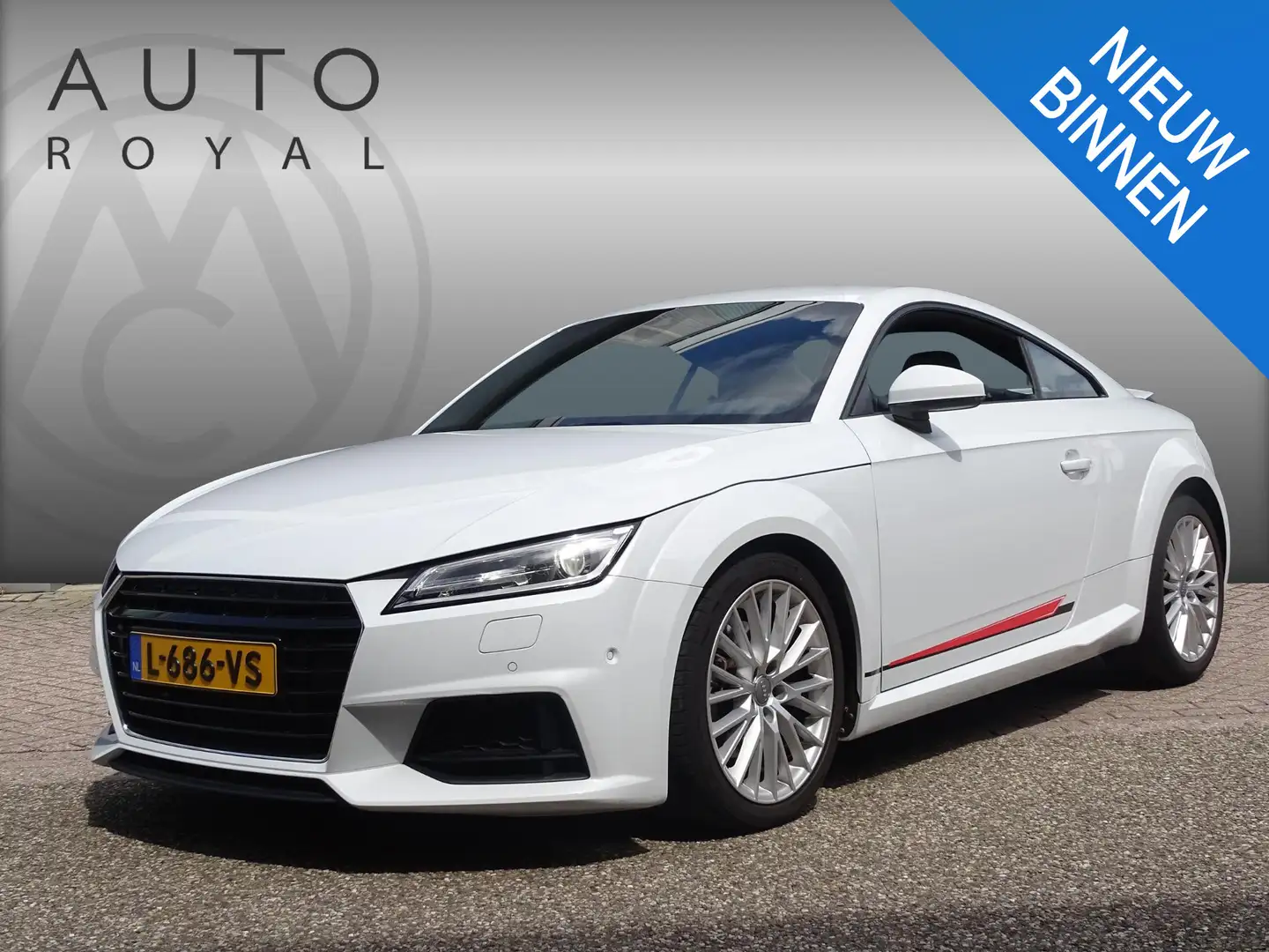 Audi TT 2.0 TFSI Pro Line + 3X S-Line| Schaalstoelen| Lede Wit - 1