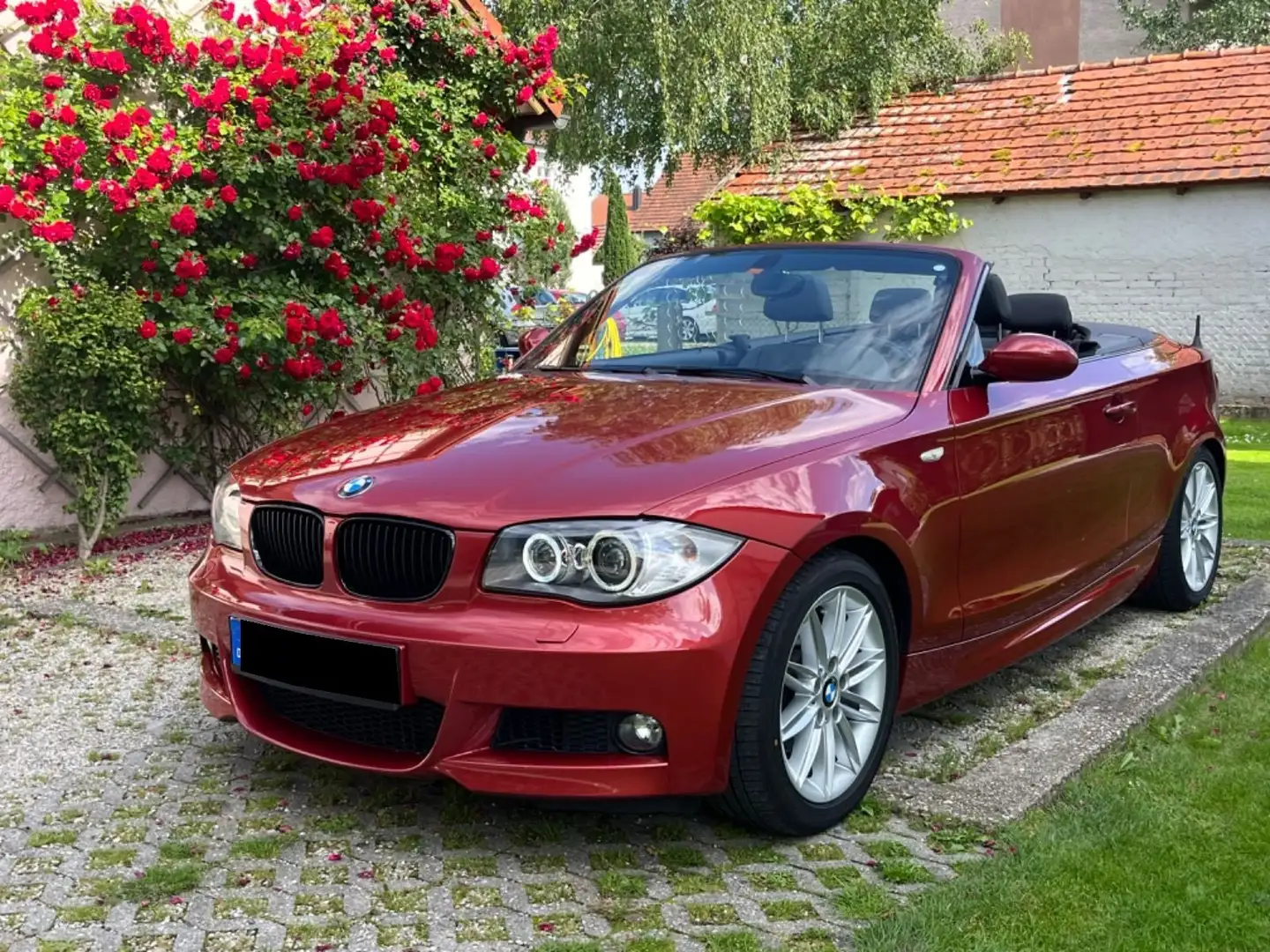 BMW 120 120i Cabrio Rot - 2
